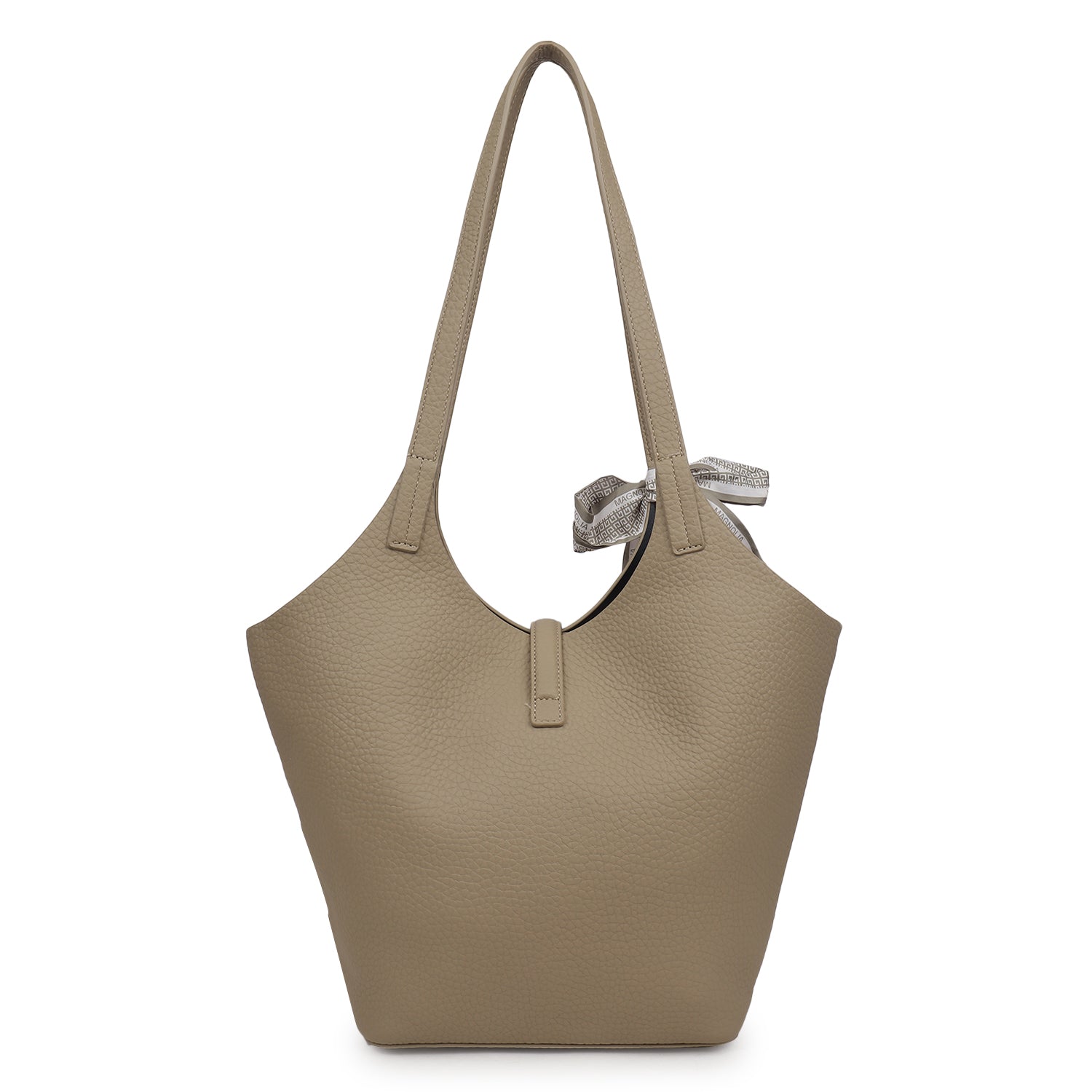 Magnolia Sasha Tote Bag Taupe Gray