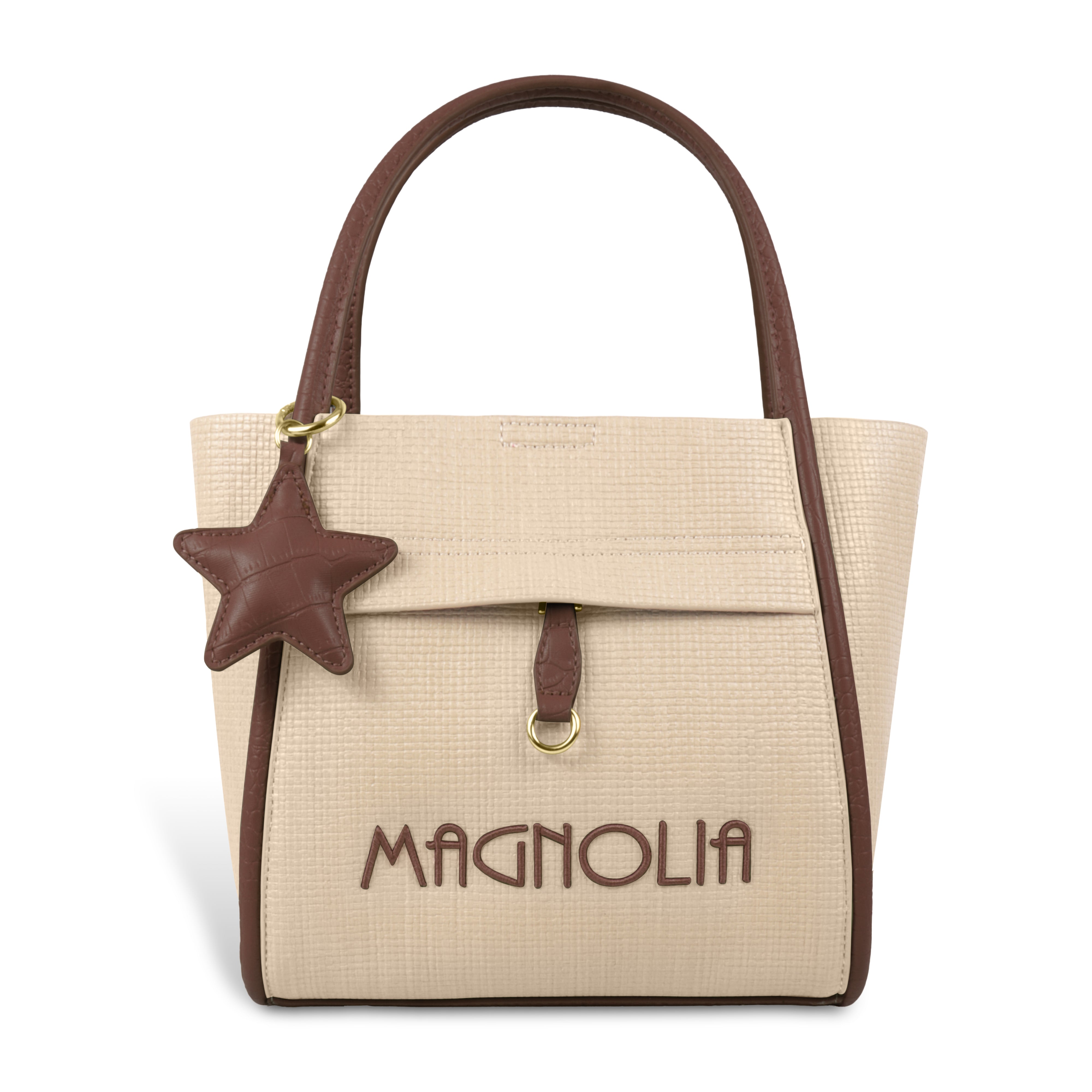 Premium Tote Handbag with Star Charm & Dual Handle Design