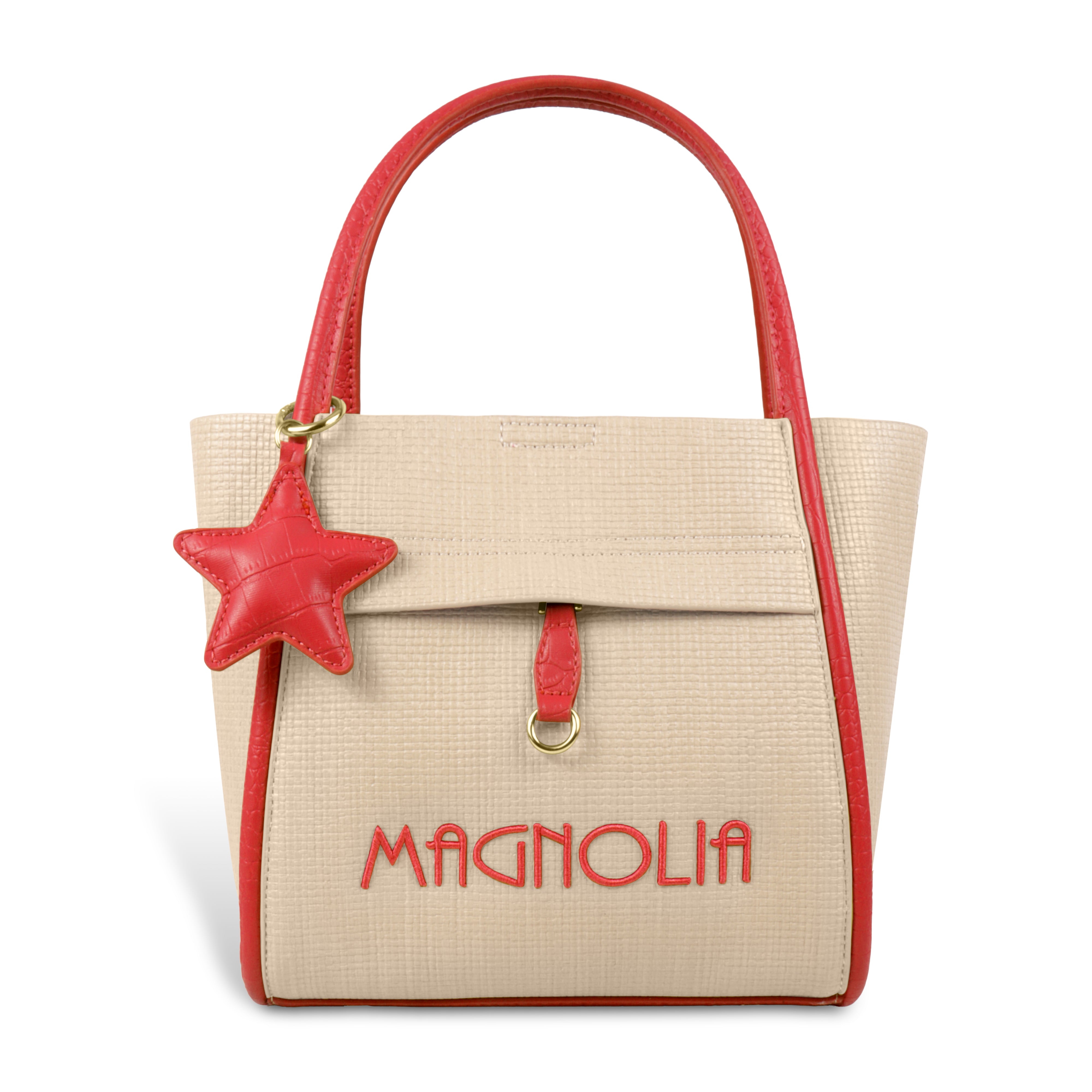 Premium Tote Handbag with Star Charm & Dual Handle Design