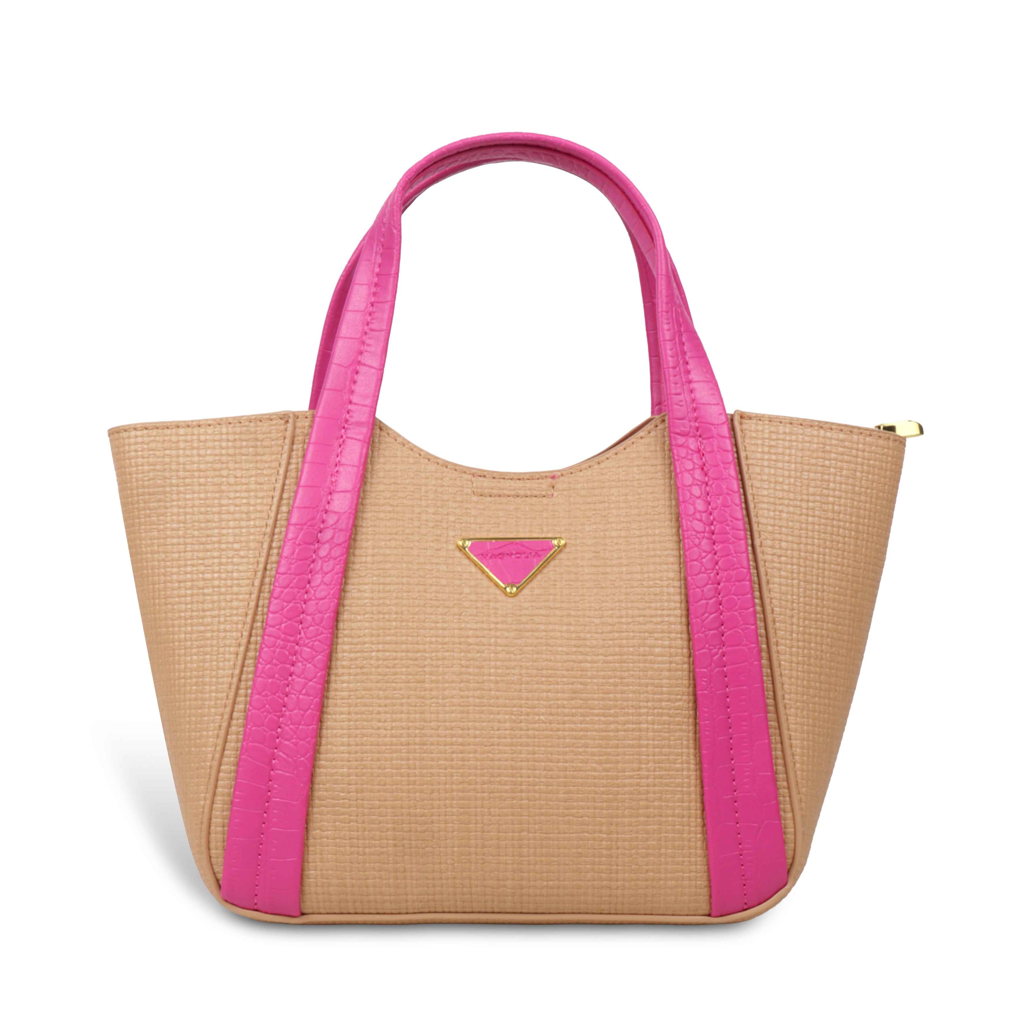 Trendy Leather Tote Bag with Detachable Shoulder Strap & Spacious Interior
