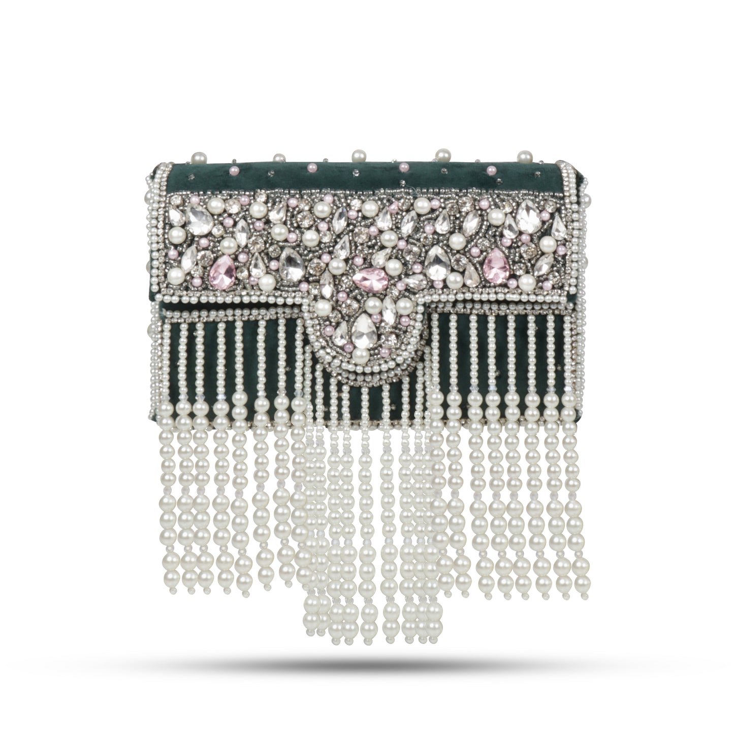 Traditional Potli Style Handbag with Beadwork