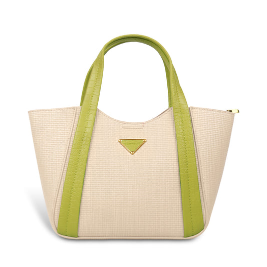 Trendy Leather Tote Bag with Detachable Shoulder Strap & Spacious Interior