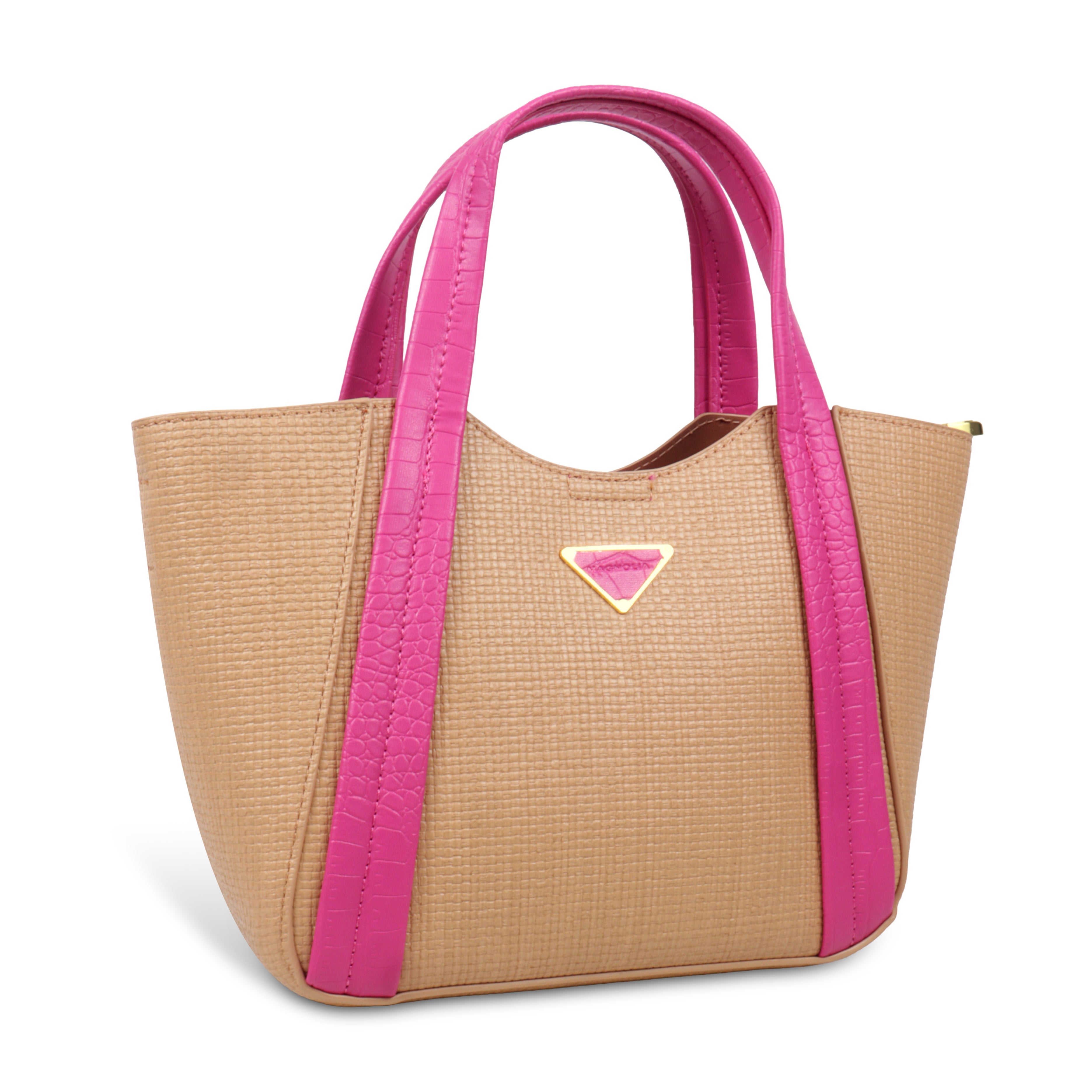 Trendy Leather Tote Bag with Detachable Shoulder Strap & Spacious Interior