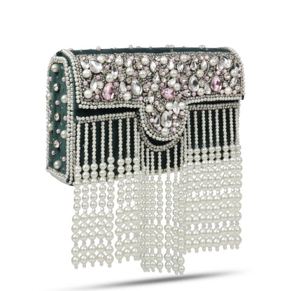 Traditional Potli Style Handbag with Beadwork