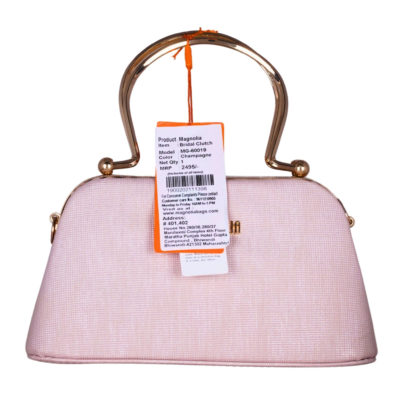 Pink Cressida Bridal Purse