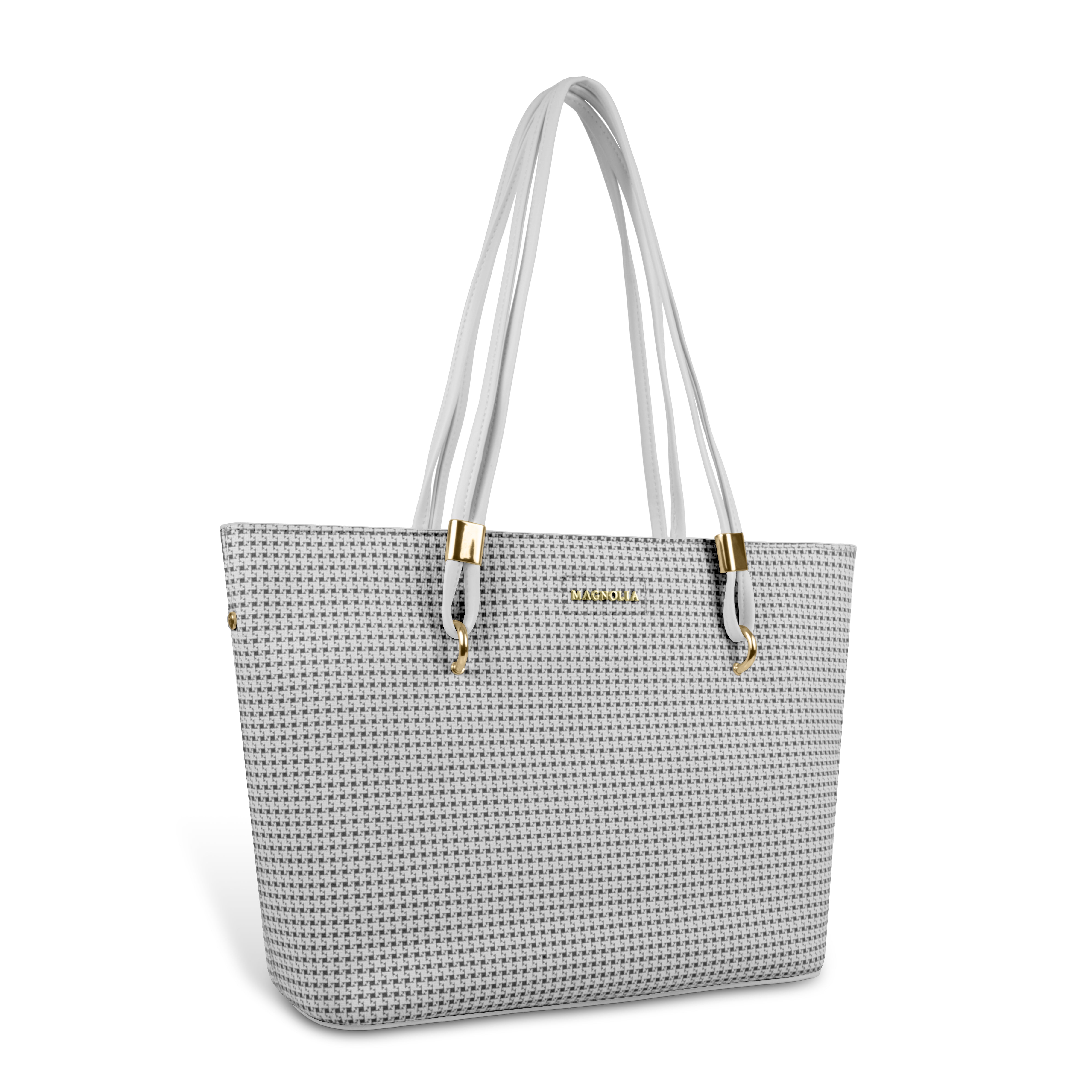 Magnolia Stylish Textured Tote Bag for Women with Spacious Compartments