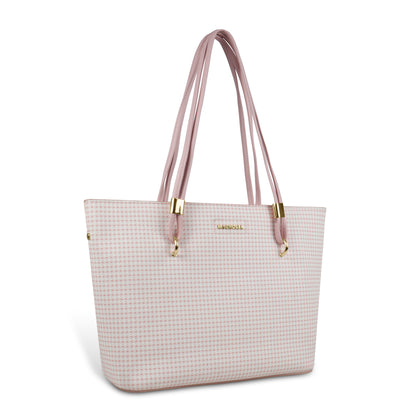 Magnolia Stylish Textured Tote Bag for Women with Spacious Compartments