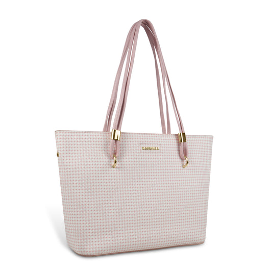 Magnolia Stylish Textured Tote Bag for Women with Spacious Compartments