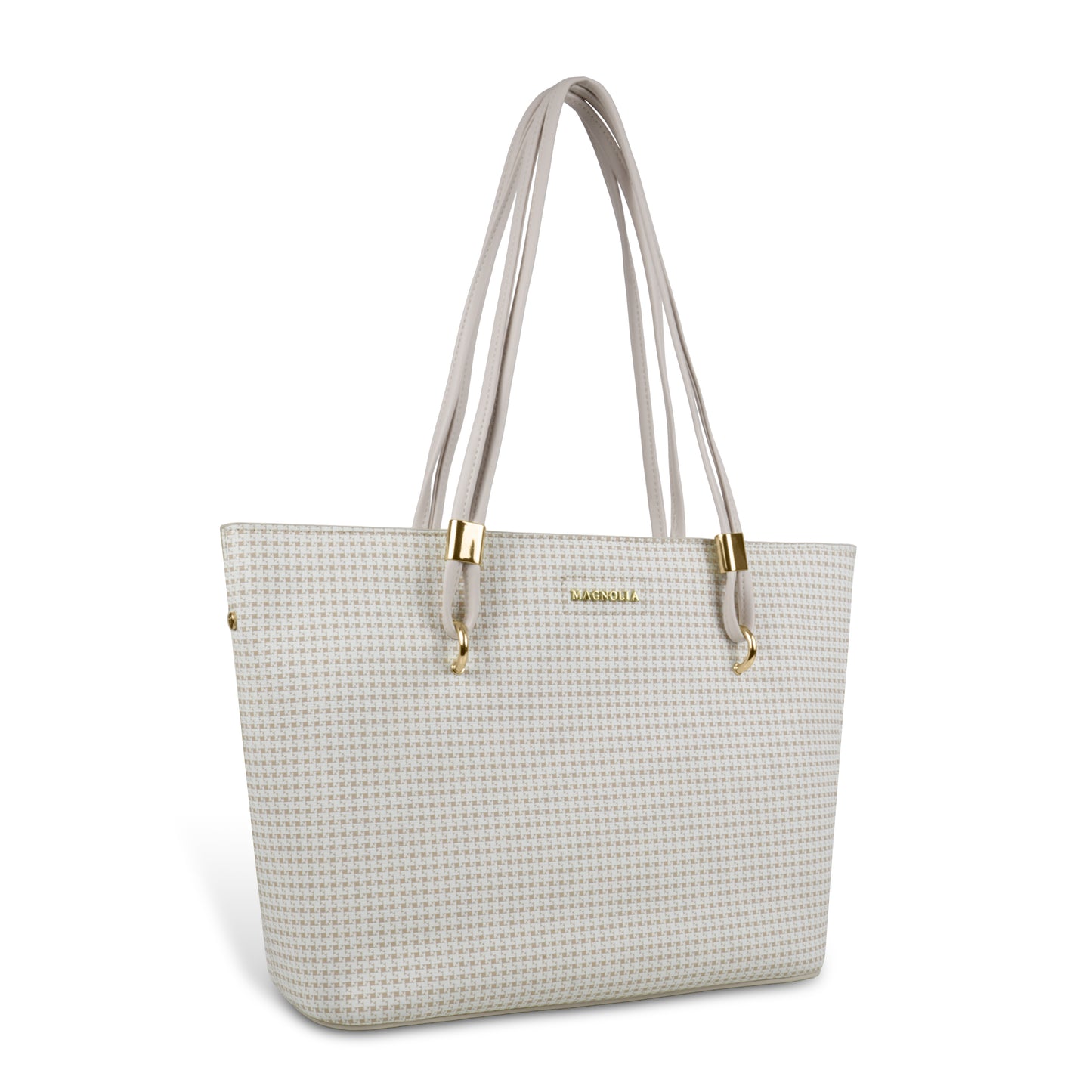 Magnolia Stylish Textured Tote Bag for Women with Spacious Compartments