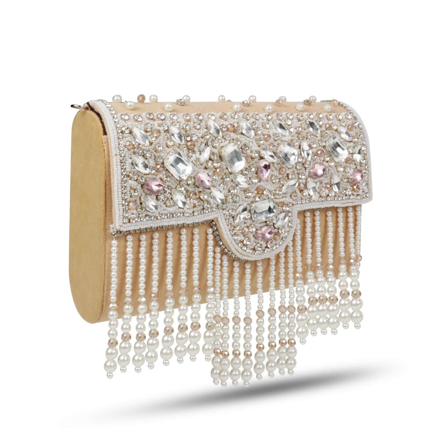 Traditional Potli Style Handbag with Beadwork