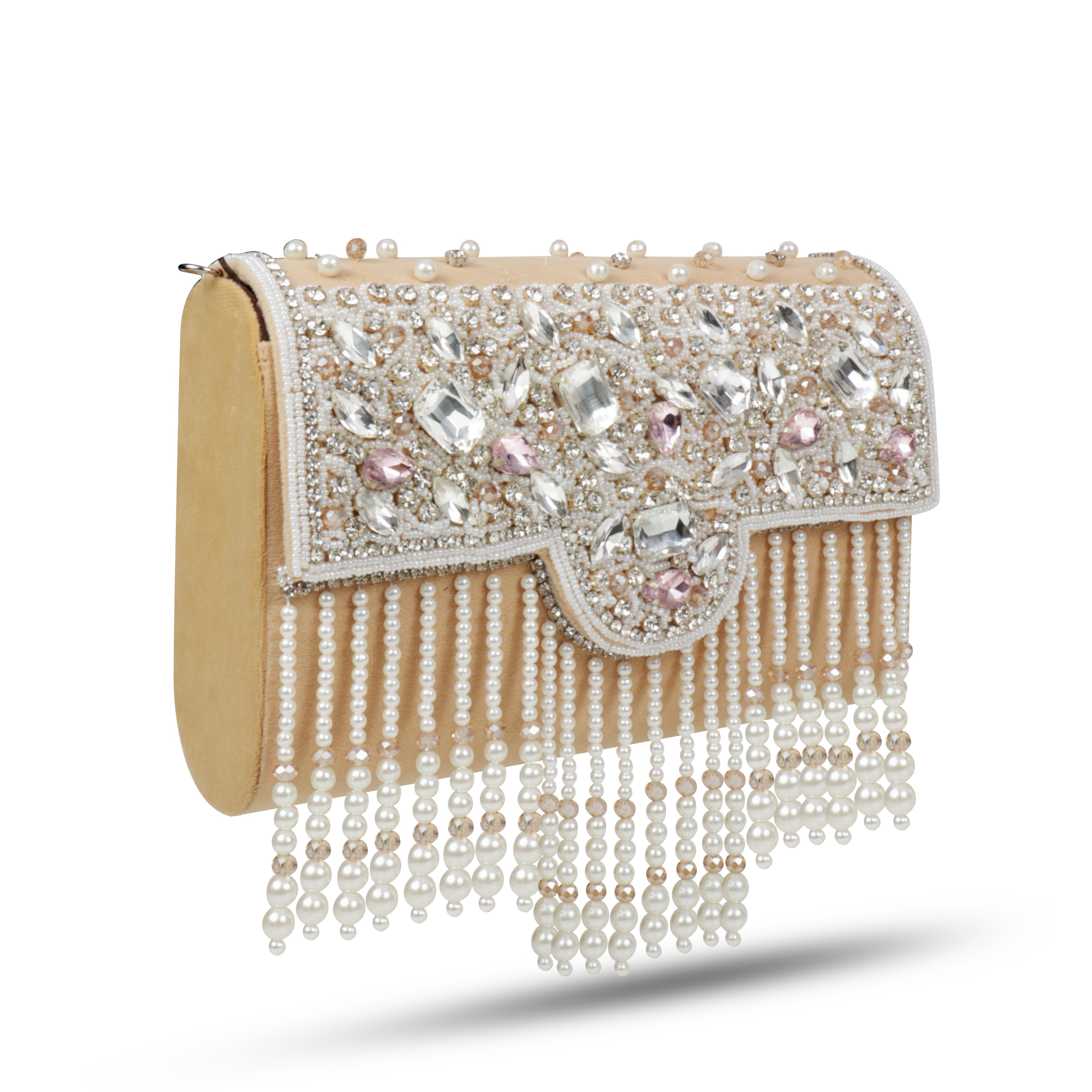 Traditional Potli Style Handbag with Beadwork