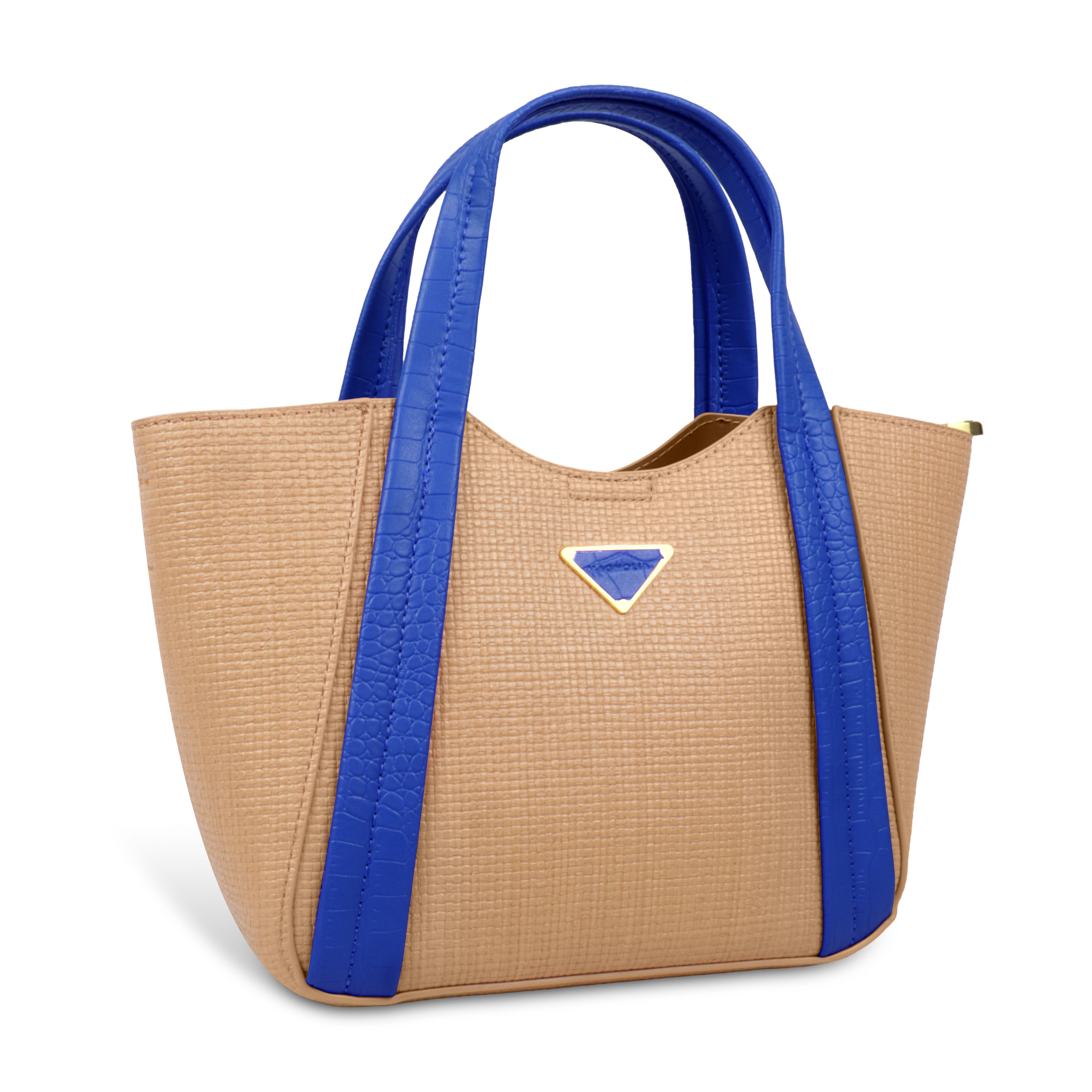 Trendy Leather Tote Bag with Detachable Shoulder Strap & Spacious Interior