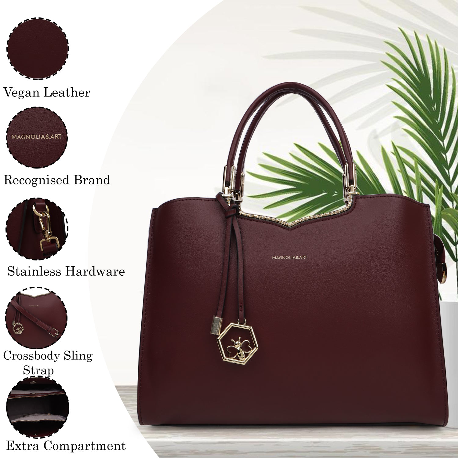 Magnolia Luce Satchel