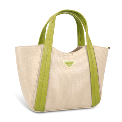 Trendy Leather Tote Bag with Detachable Shoulder Strap & Spacious Interior