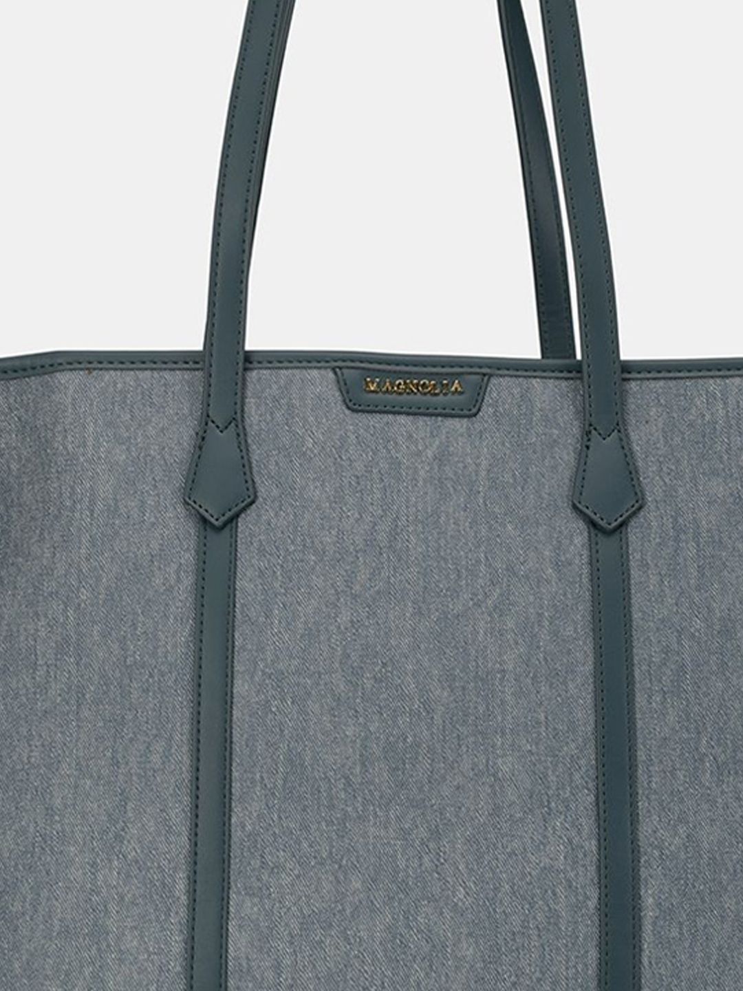 Magnolia Tote Bag – Stylish & Spacious Handbag with PU Leather Straps