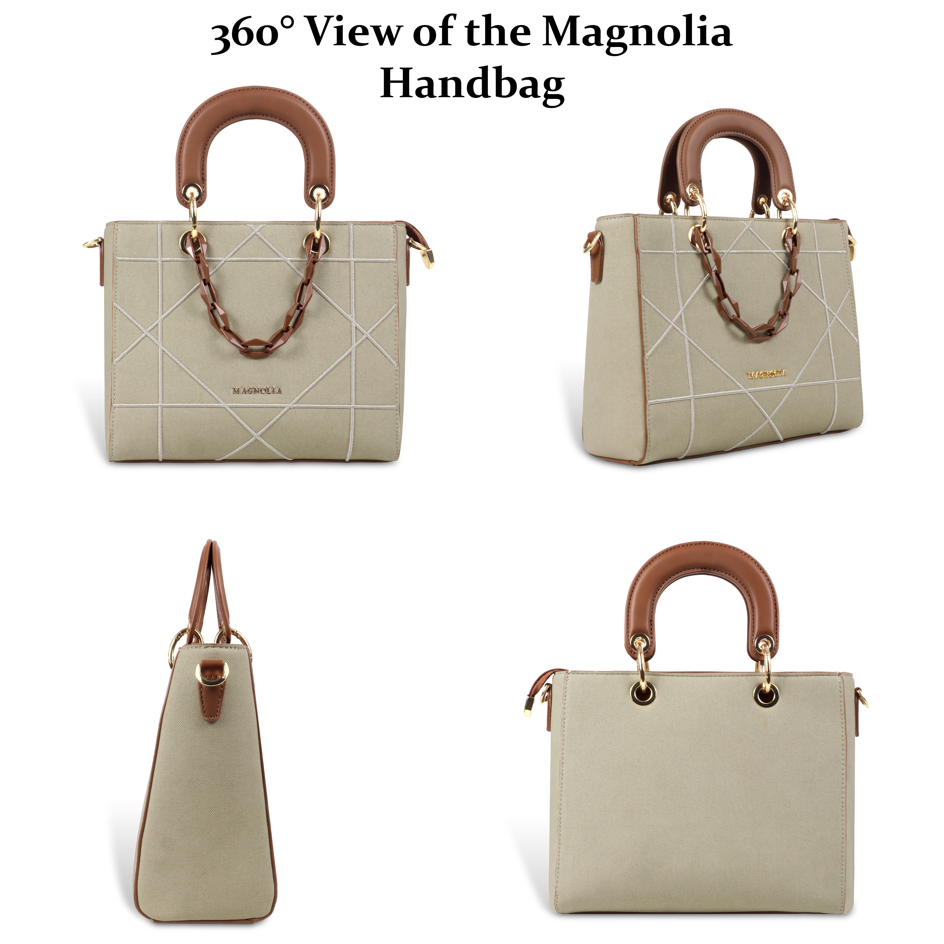 Magnolia Luxury Handbag Trendy Women's Shoulder & Hand Carry Bag