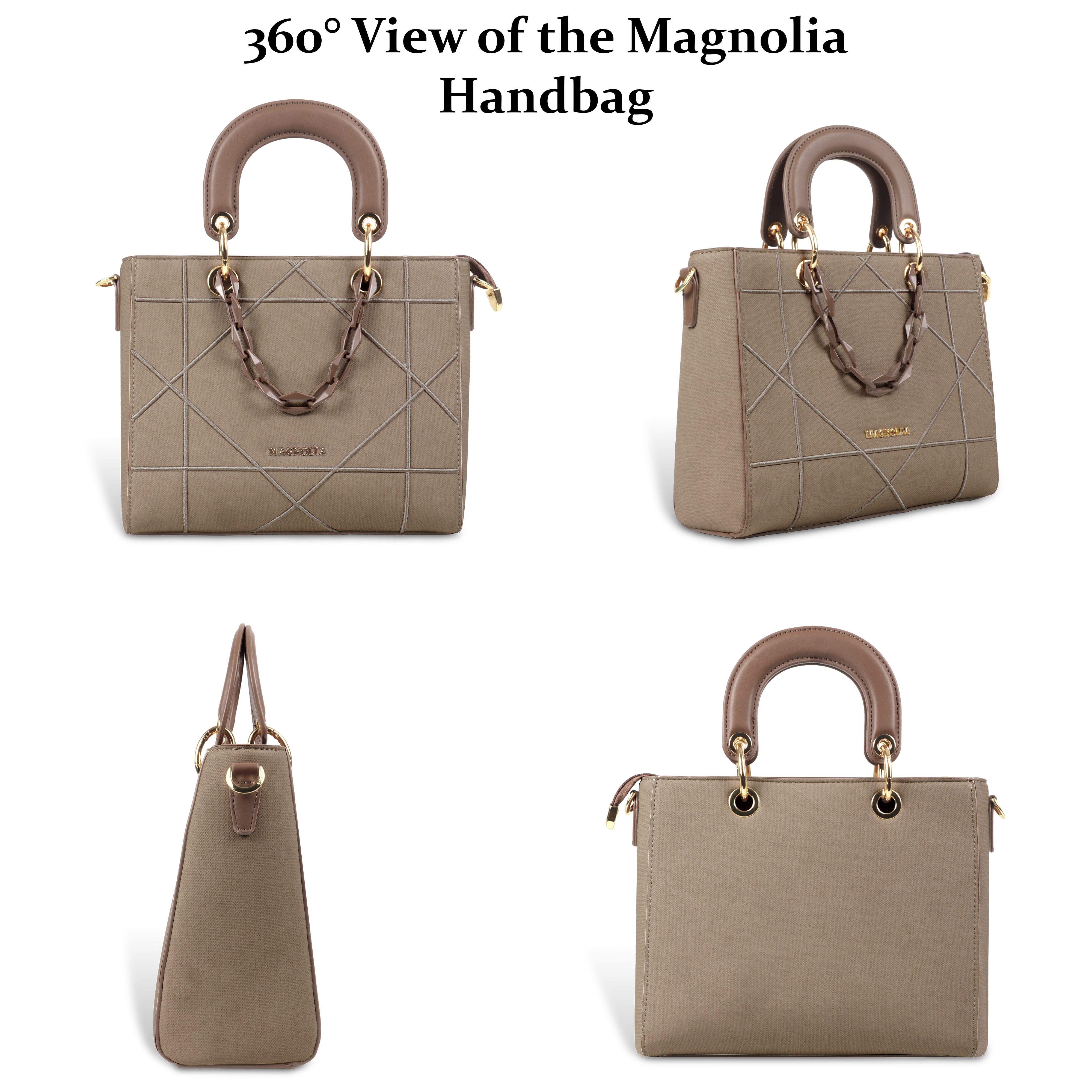 Magnolia Luxury Handbag Trendy Women's Shoulder & Hand Carry Bag