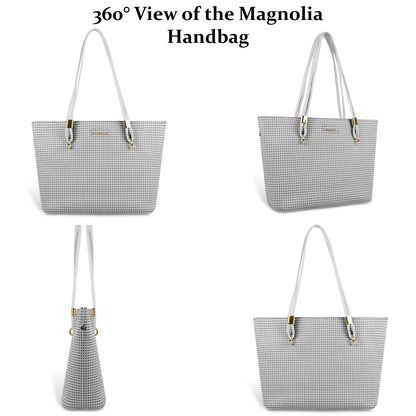 Magnolia Stylish Textured Tote Bag for Women with Spacious Compartments