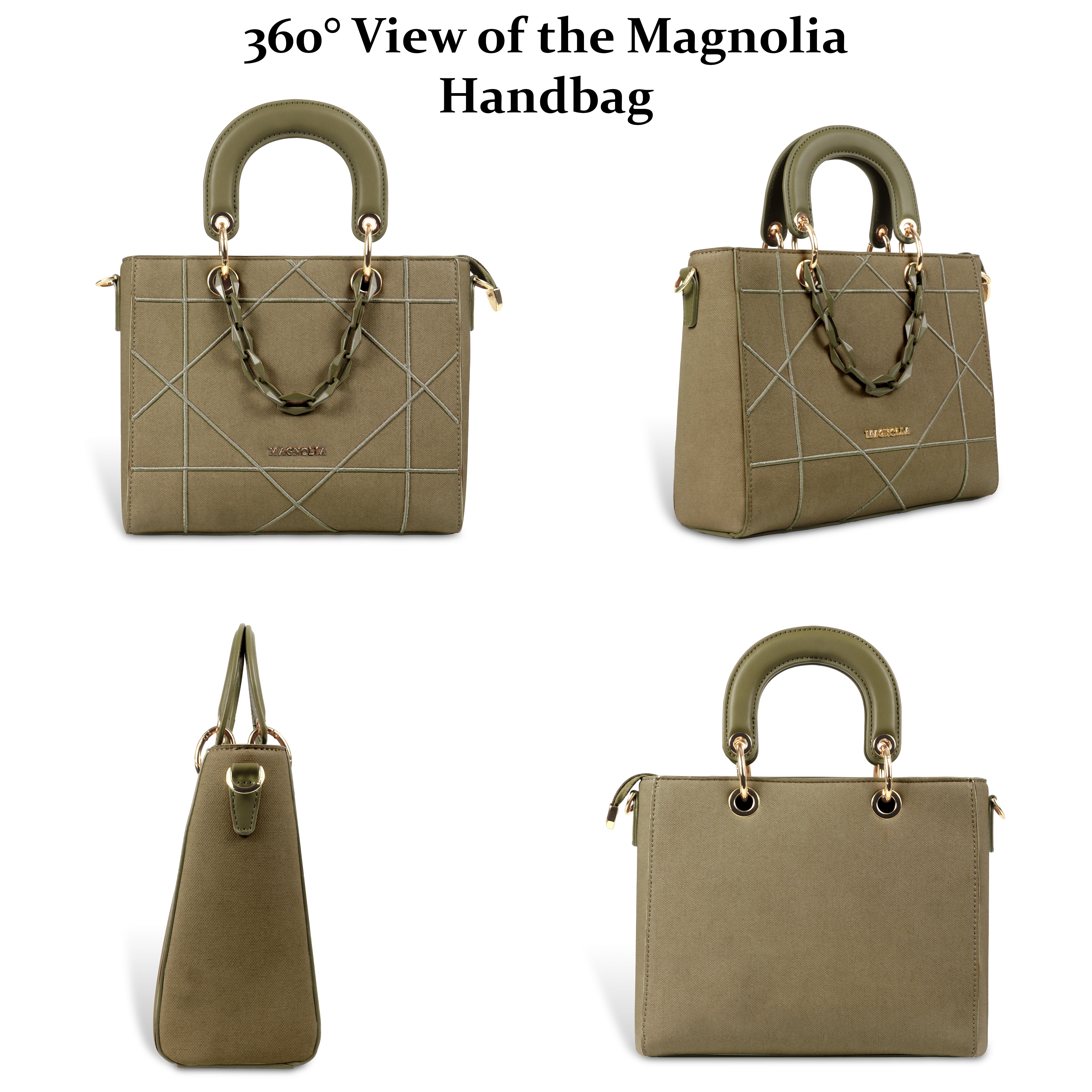 Magnolia Luxury Handbag Trendy Women's Shoulder & Hand Carry Bag