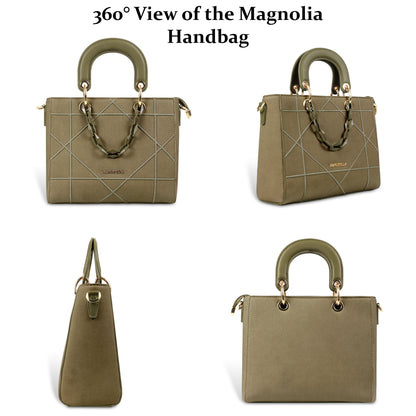 Magnolia Luxury Handbag Trendy Women's Shoulder & Hand Carry Bag
