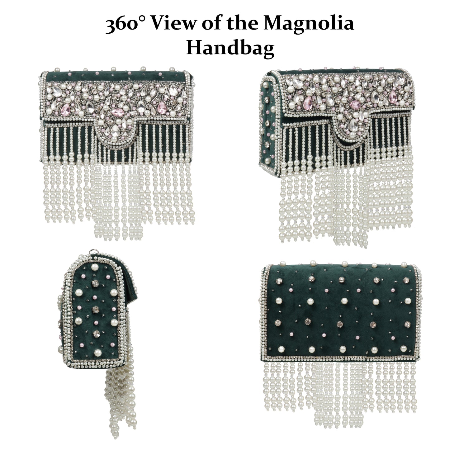Traditional Potli Style Handbag with Beadwork