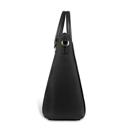 Magnolia Stylish Textured Handbag for Women - Elegant Shoulder Tote with Detachable Strap