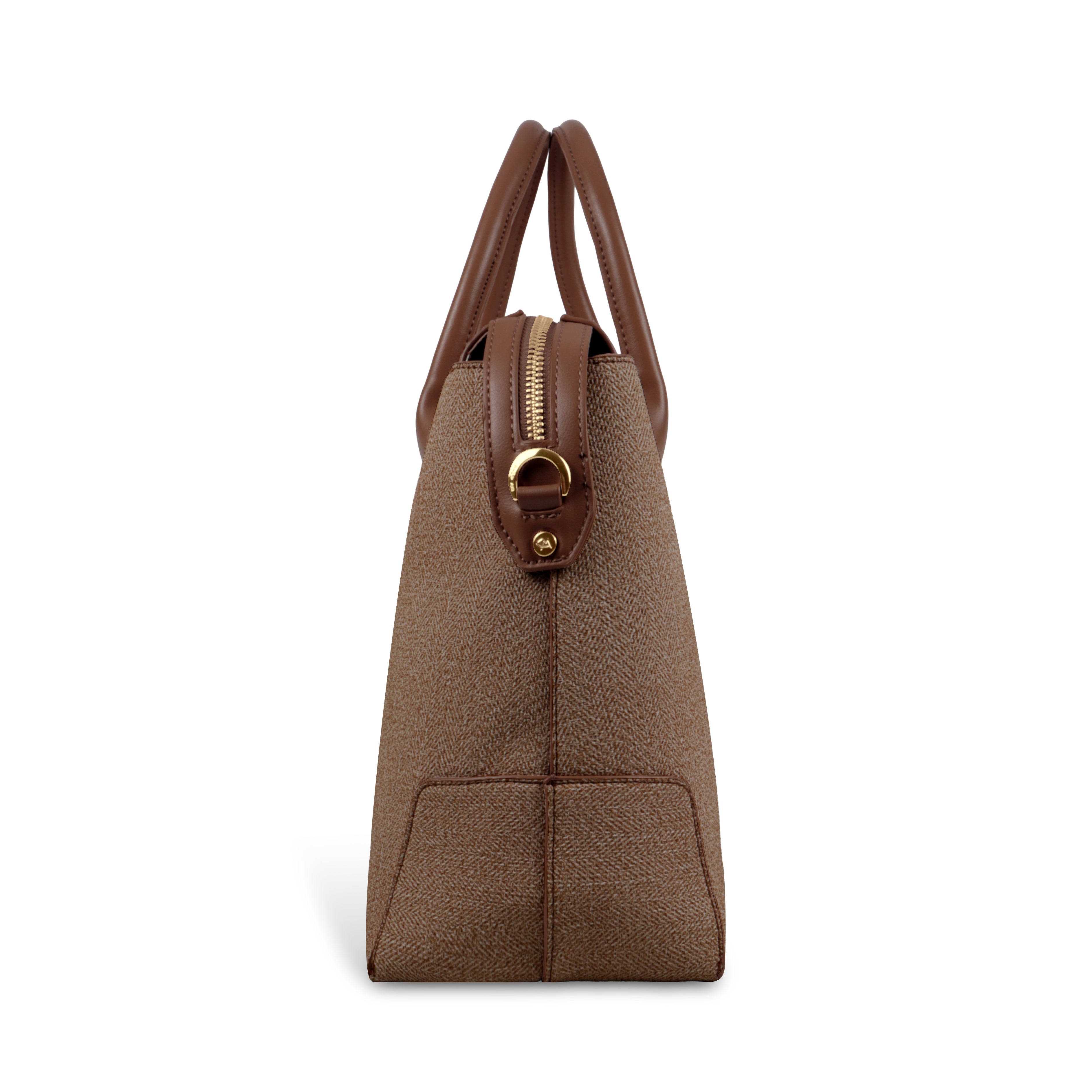 Magnolia Elegant Structured Handbag for Women - Premium Shoulder Tote with Top Handles & Detachable Strap