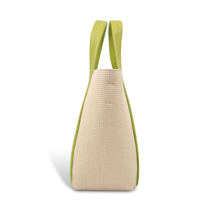 Trendy Leather Tote Bag with Detachable Shoulder Strap & Spacious Interior