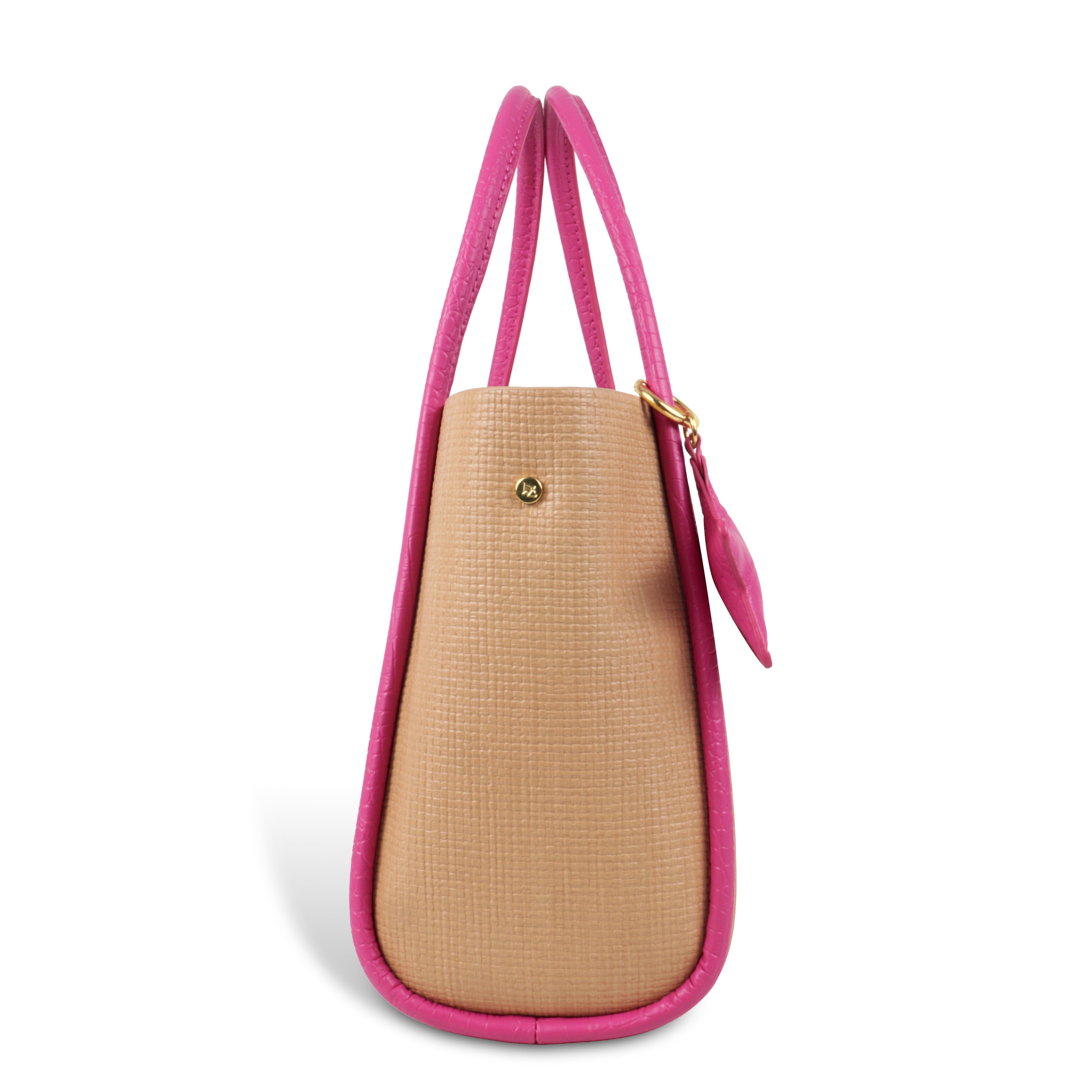 Premium Tote Handbag with Star Charm & Dual Handle Design