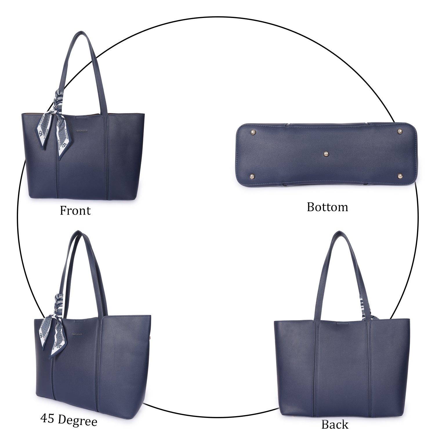 Magnolia Timeless Tote Bag Blue