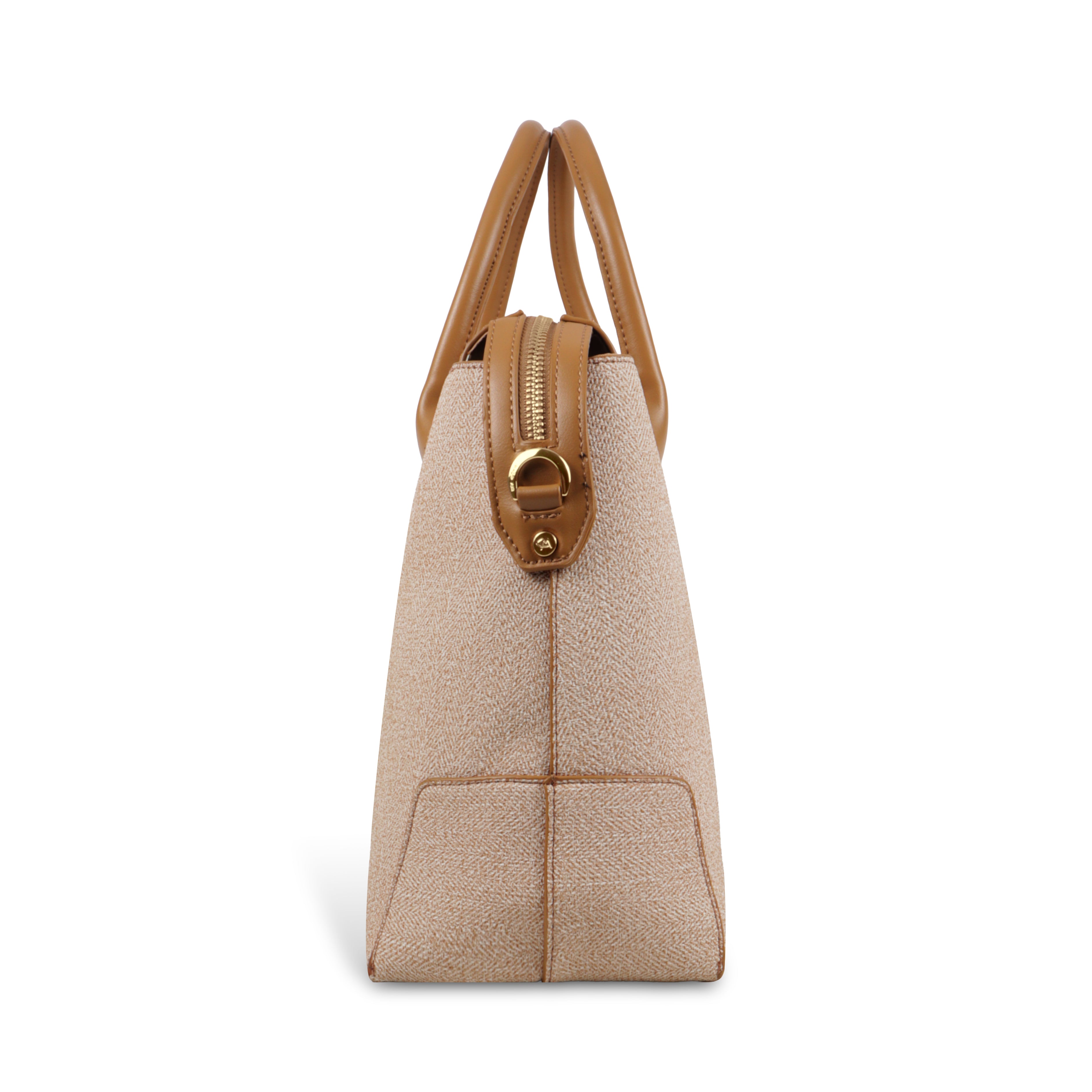Magnolia Elegant Structured Handbag for Women - Premium Shoulder Tote with Top Handles & Detachable Strap