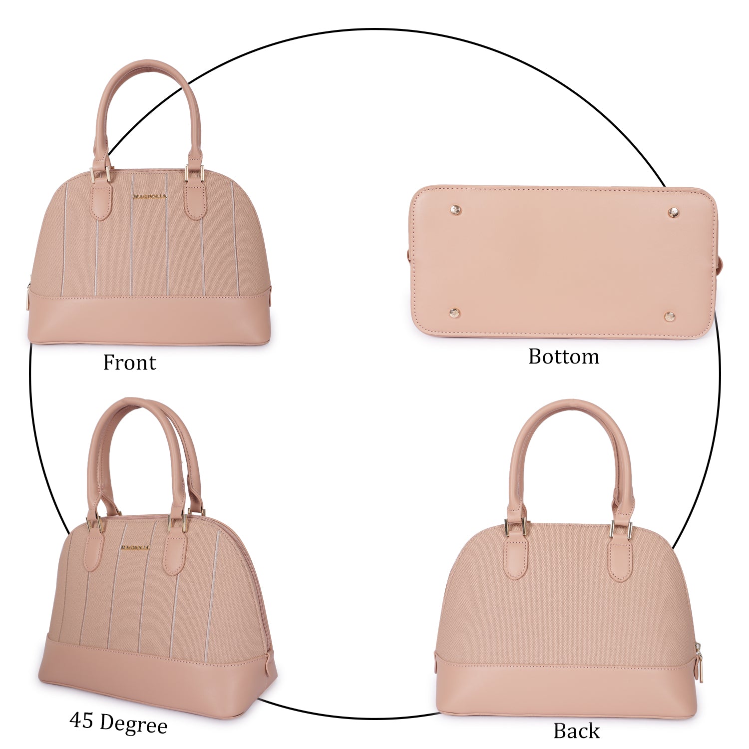 Magnolia City Satchel Pastel Pink