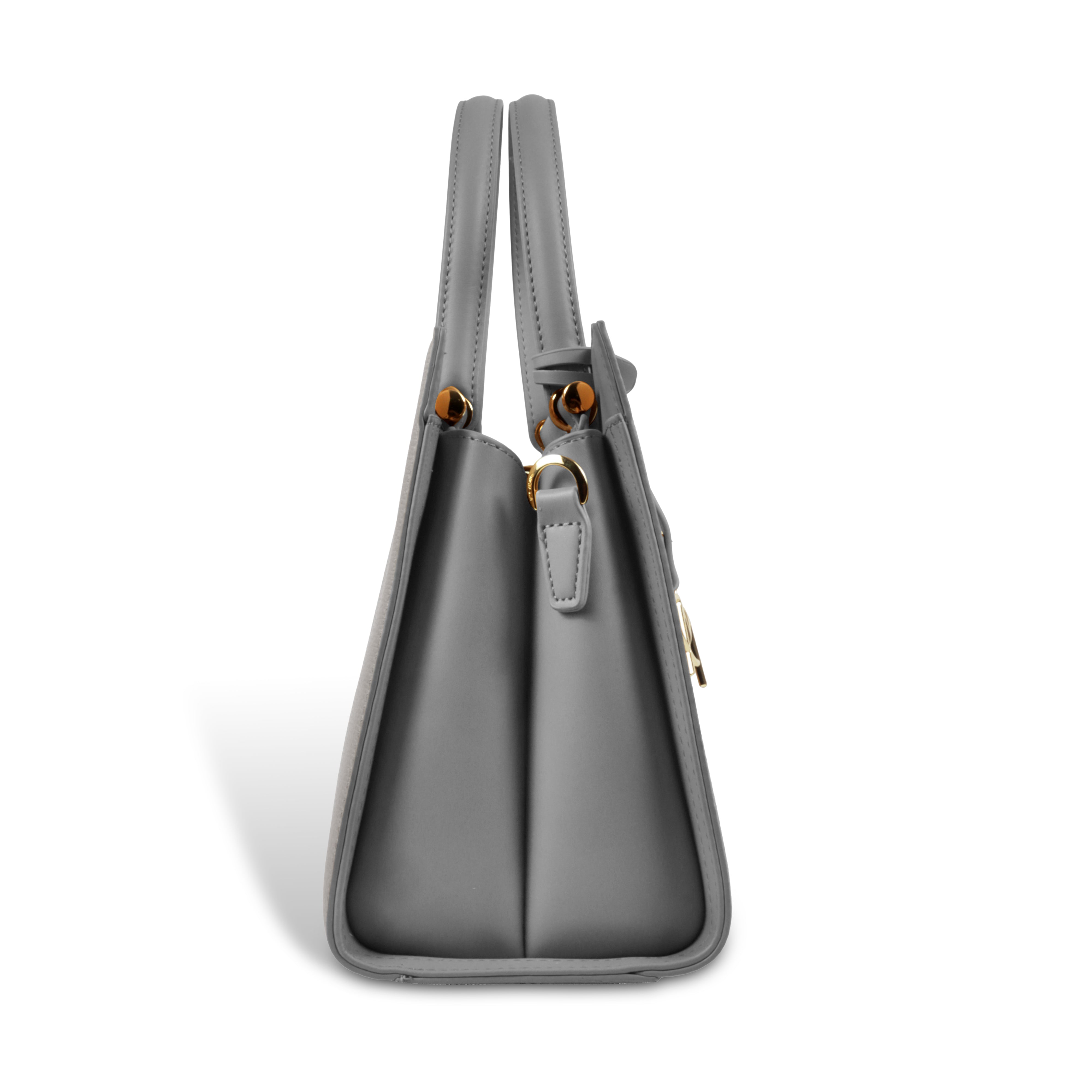 Magnolia Women’s Handbag – 9.5L Spacious Faux Leather Tote in Gray