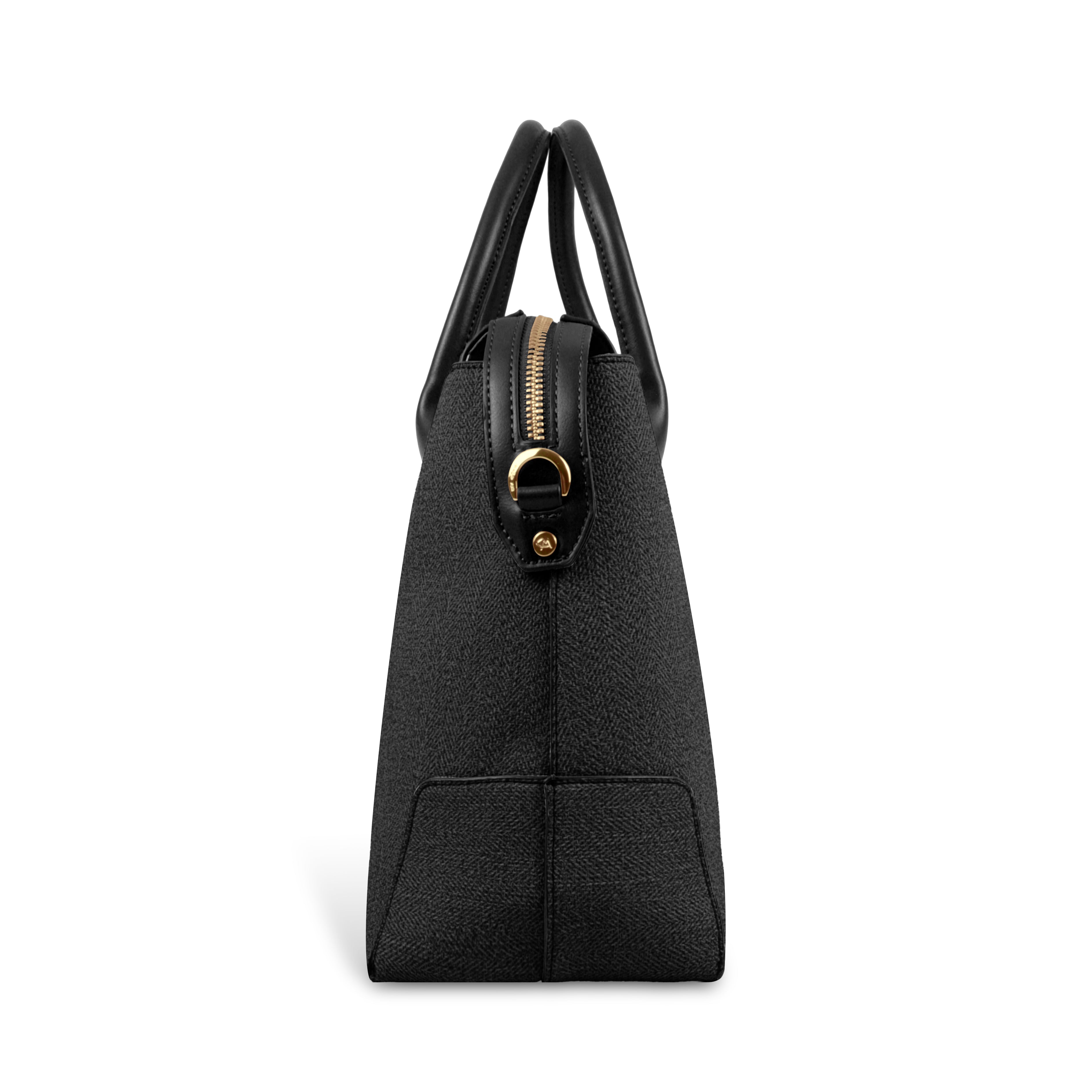 Magnolia Elegant Structured Handbag for Women - Premium Shoulder Tote with Top Handles & Detachable Strap