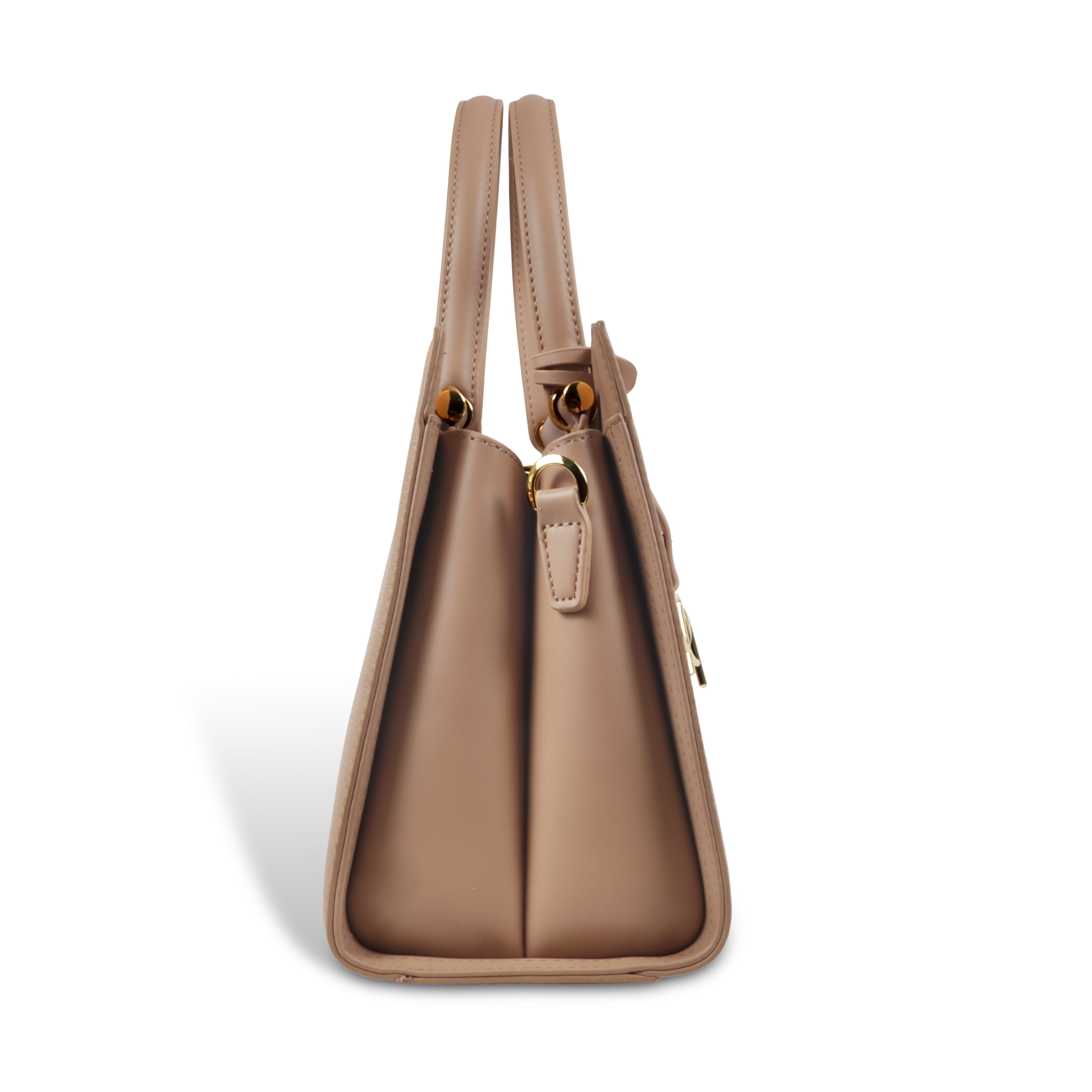 Magnolia Women’s Handbag – 9.5L Spacious Faux Leather Tote in Khaki