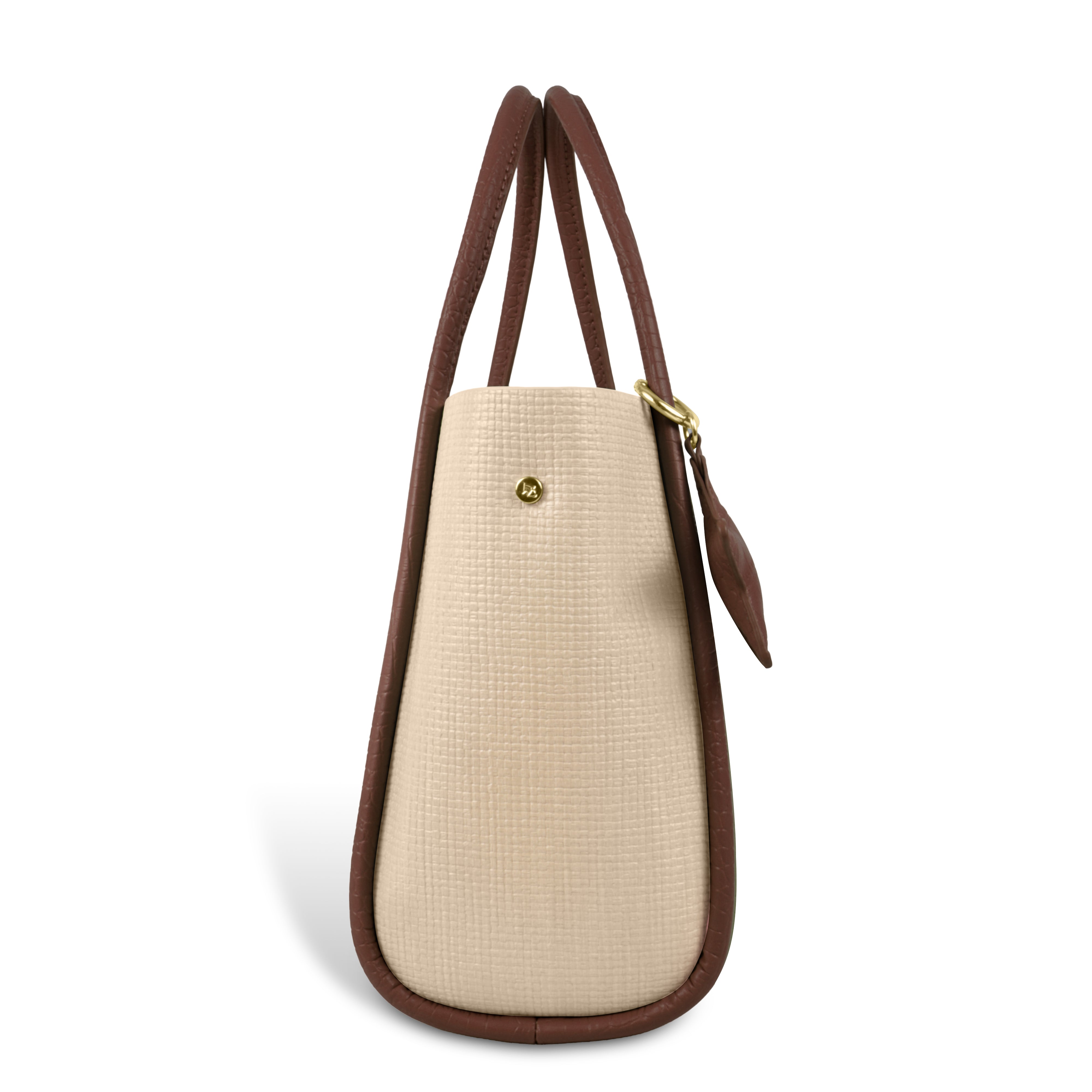 Premium Tote Handbag with Star Charm & Dual Handle Design
