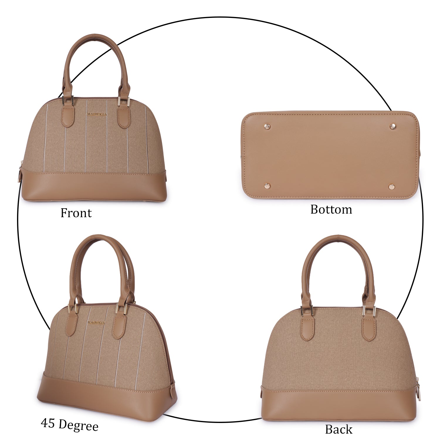 Magnolia City Satchel Brown