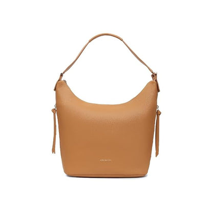 Magnolia Yellow PU Leather Solid One Size Women Tote