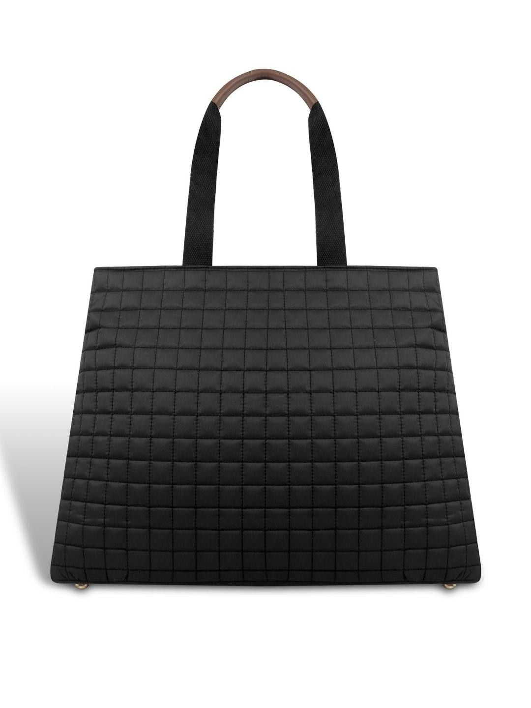 Magnolia Women Black Tote Bag