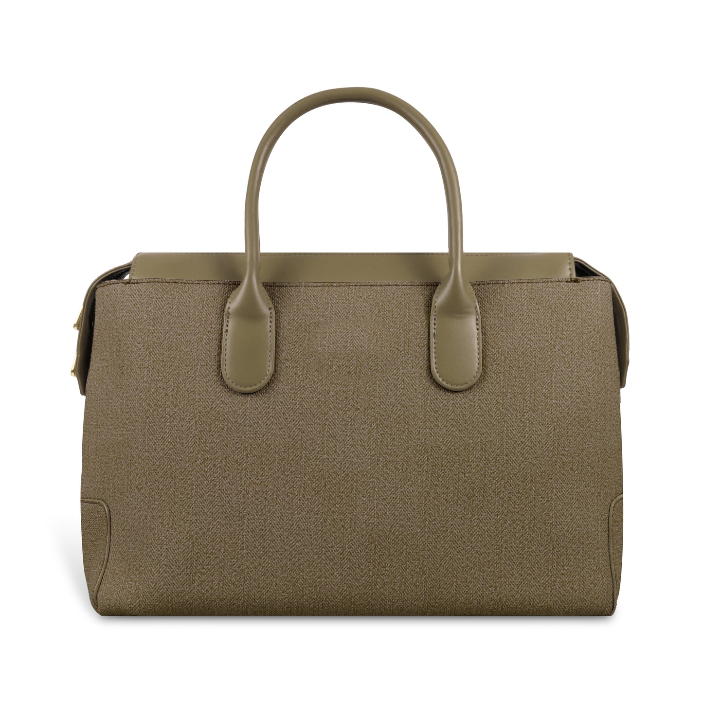 Magnolia Elegant Structured Handbag for Women - Premium Shoulder Tote with Top Handles & Detachable Strap