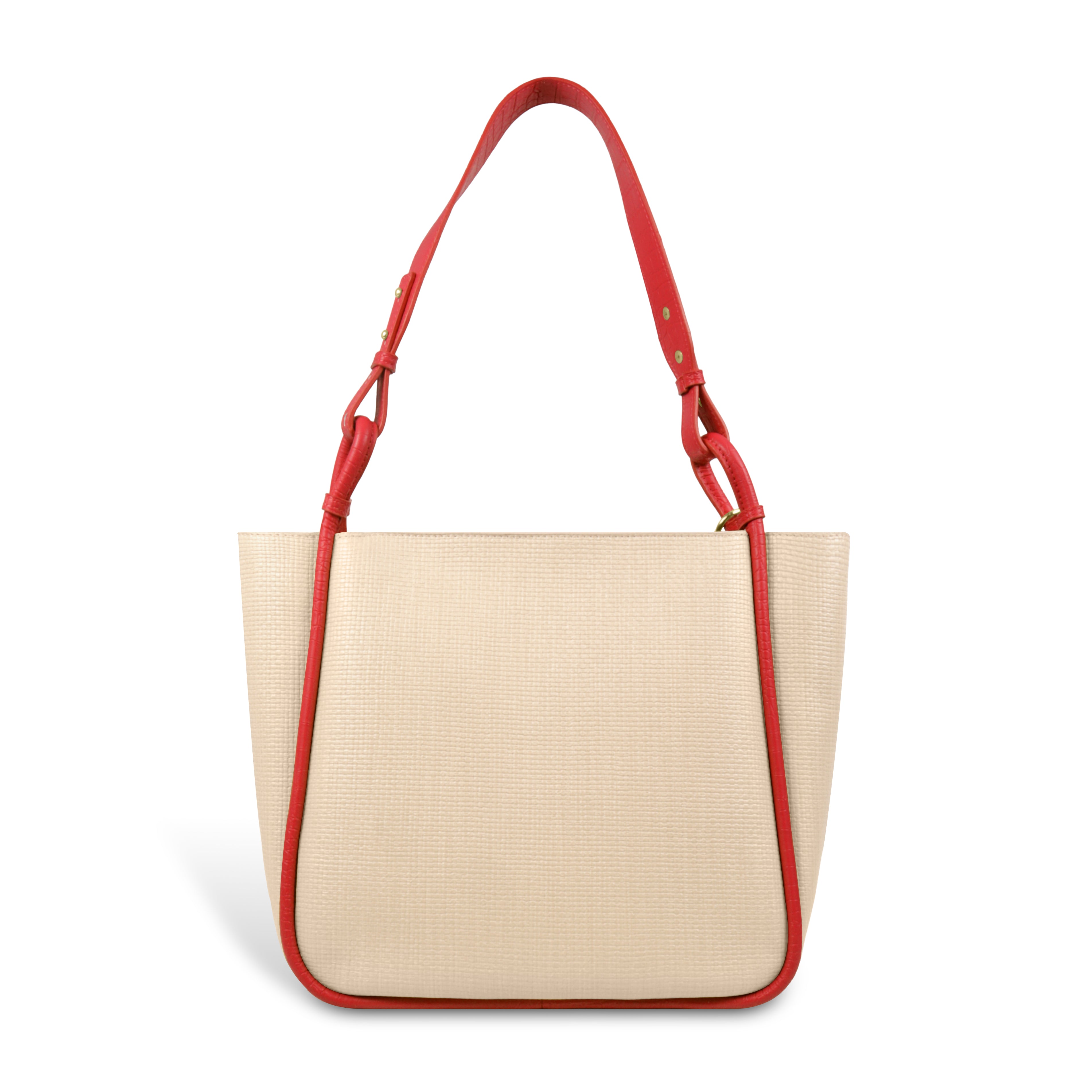 Stylish Leather Tote Bag with Star Charm & Spacious Interior