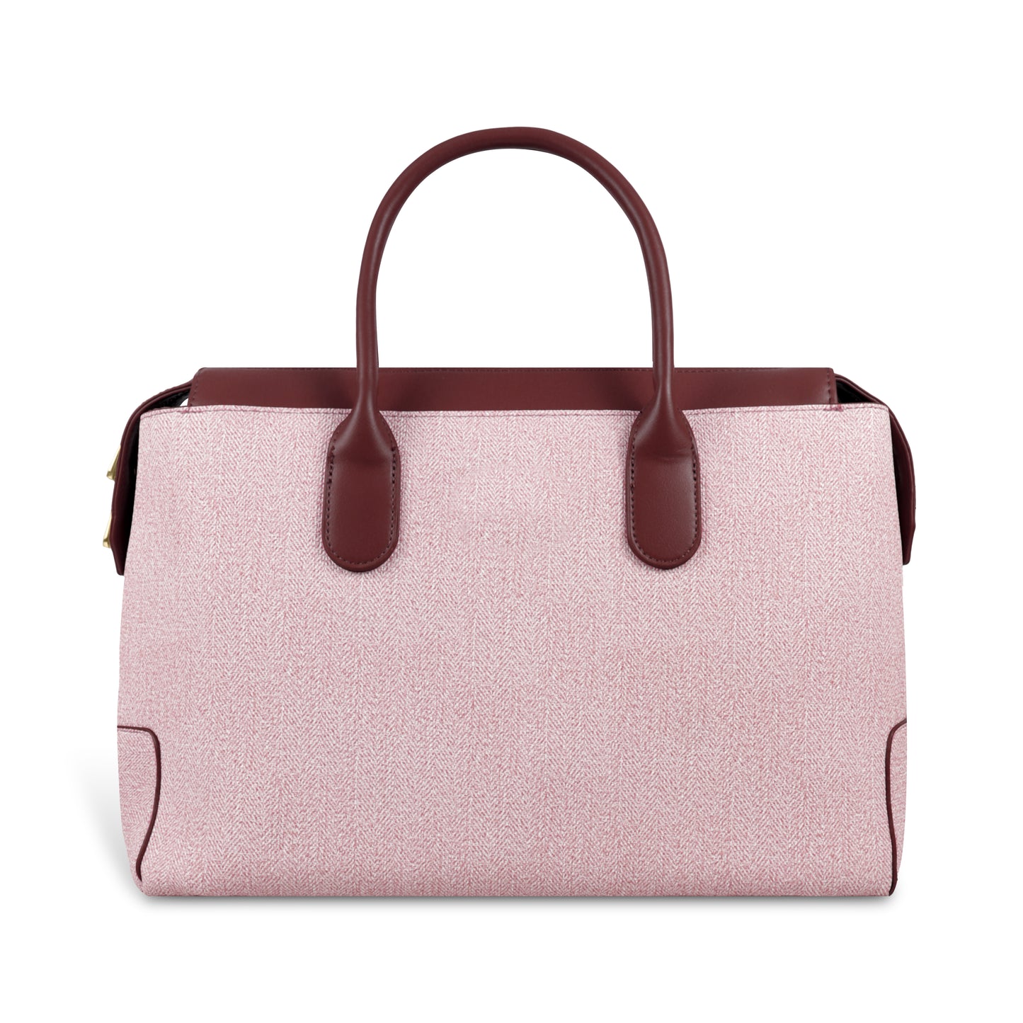 Magnolia Elegant Structured Handbag for Women - Premium Shoulder Tote with Top Handles & Detachable Strap