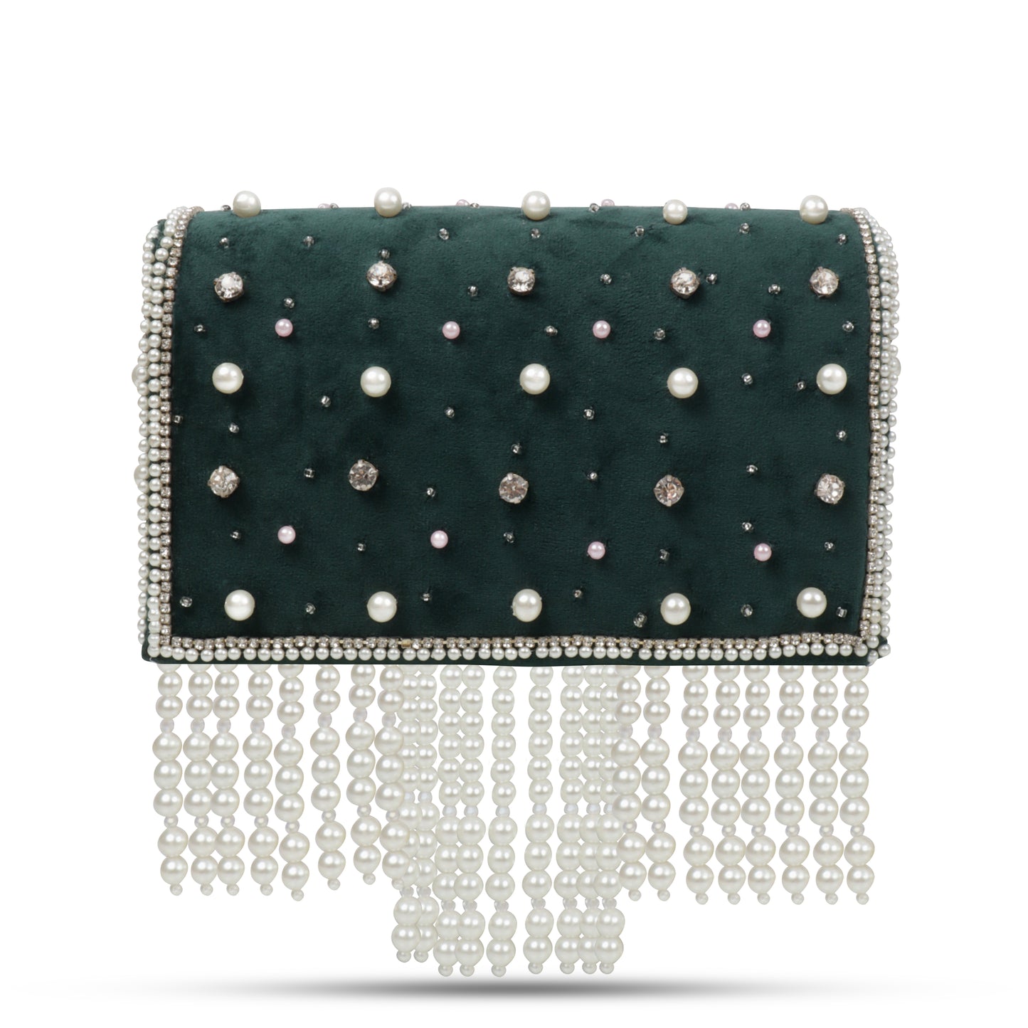 Traditional Potli Style Handbag with Beadwork