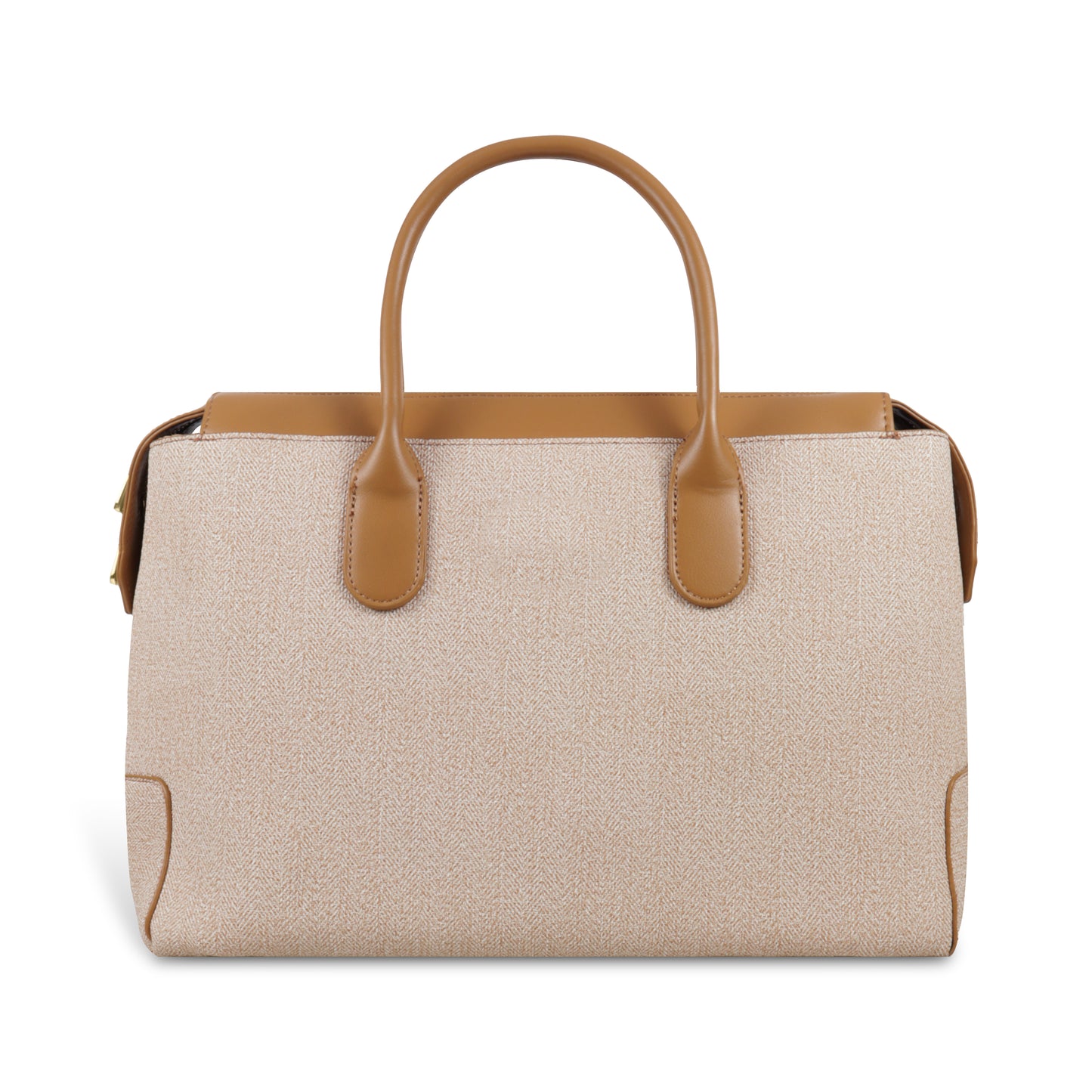 Magnolia Elegant Structured Handbag for Women - Premium Shoulder Tote with Top Handles & Detachable Strap