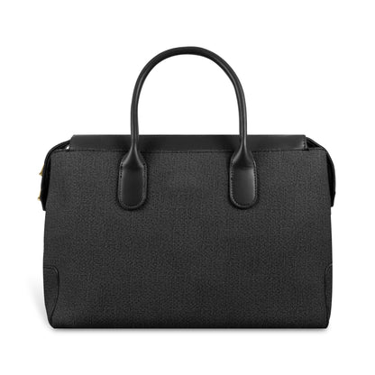 Magnolia Elegant Structured Handbag for Women - Premium Shoulder Tote with Top Handles & Detachable Strap