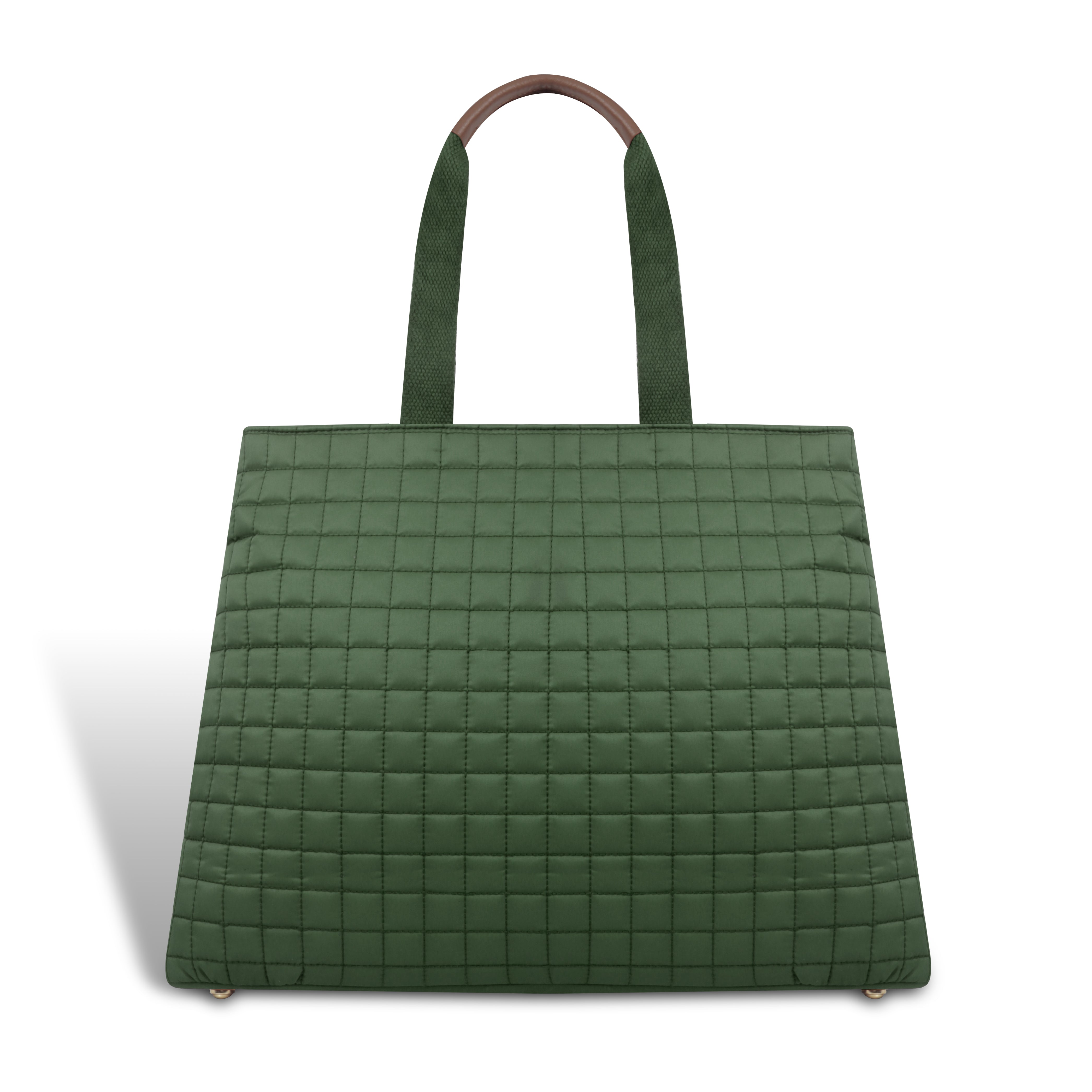 Magnolia Green Babette Large Quilted Tote Bag