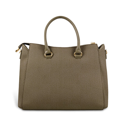 Magnolia Stylish Textured Handbag for Women - Elegant Shoulder Tote with Detachable Strap