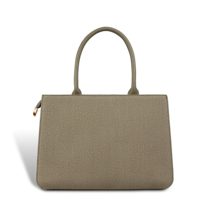 Magnolia Structured PU Leather Handbag for Women | 10.5L Stylish Office & Everyday Bag with Long Strap