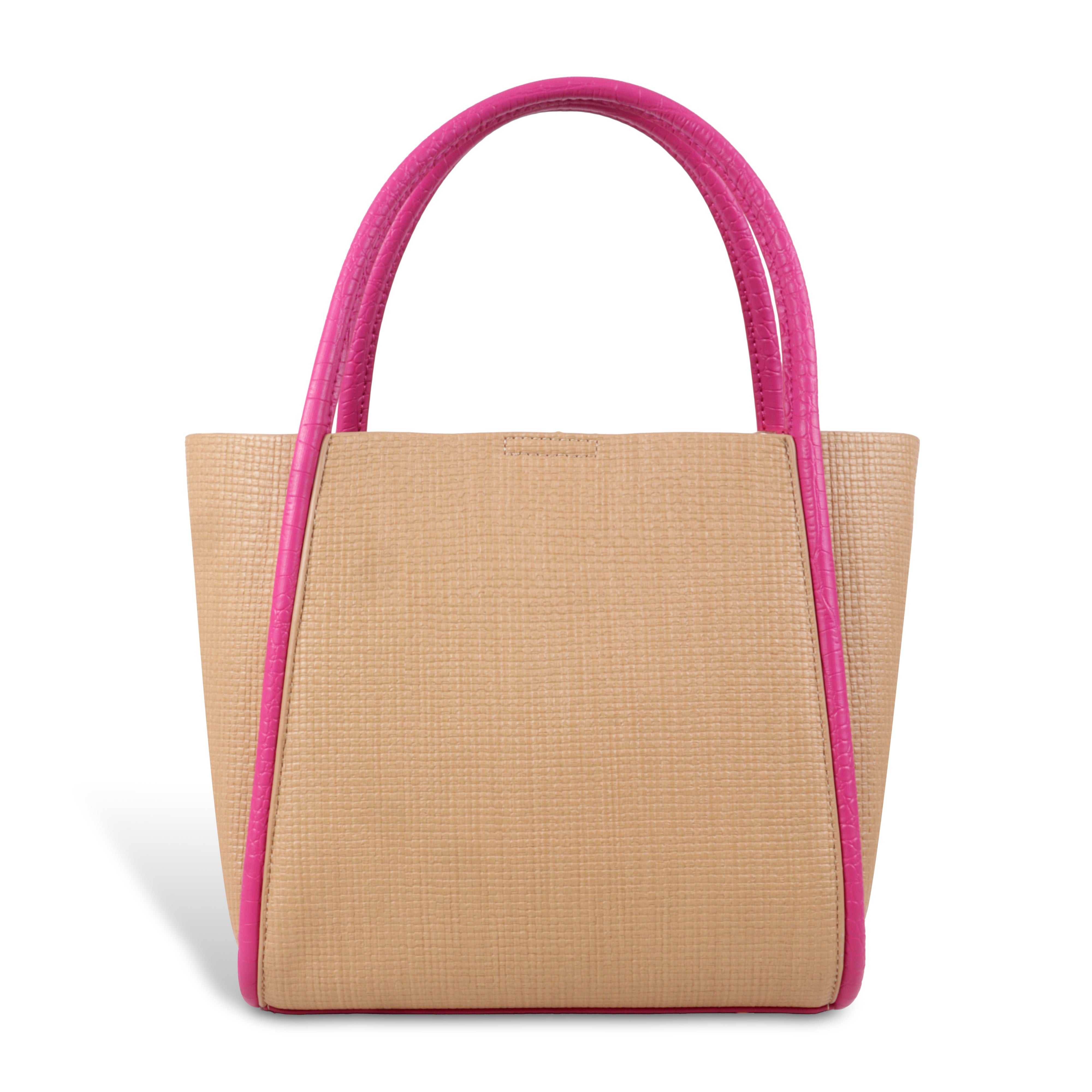 Premium Tote Handbag with Star Charm & Dual Handle Design