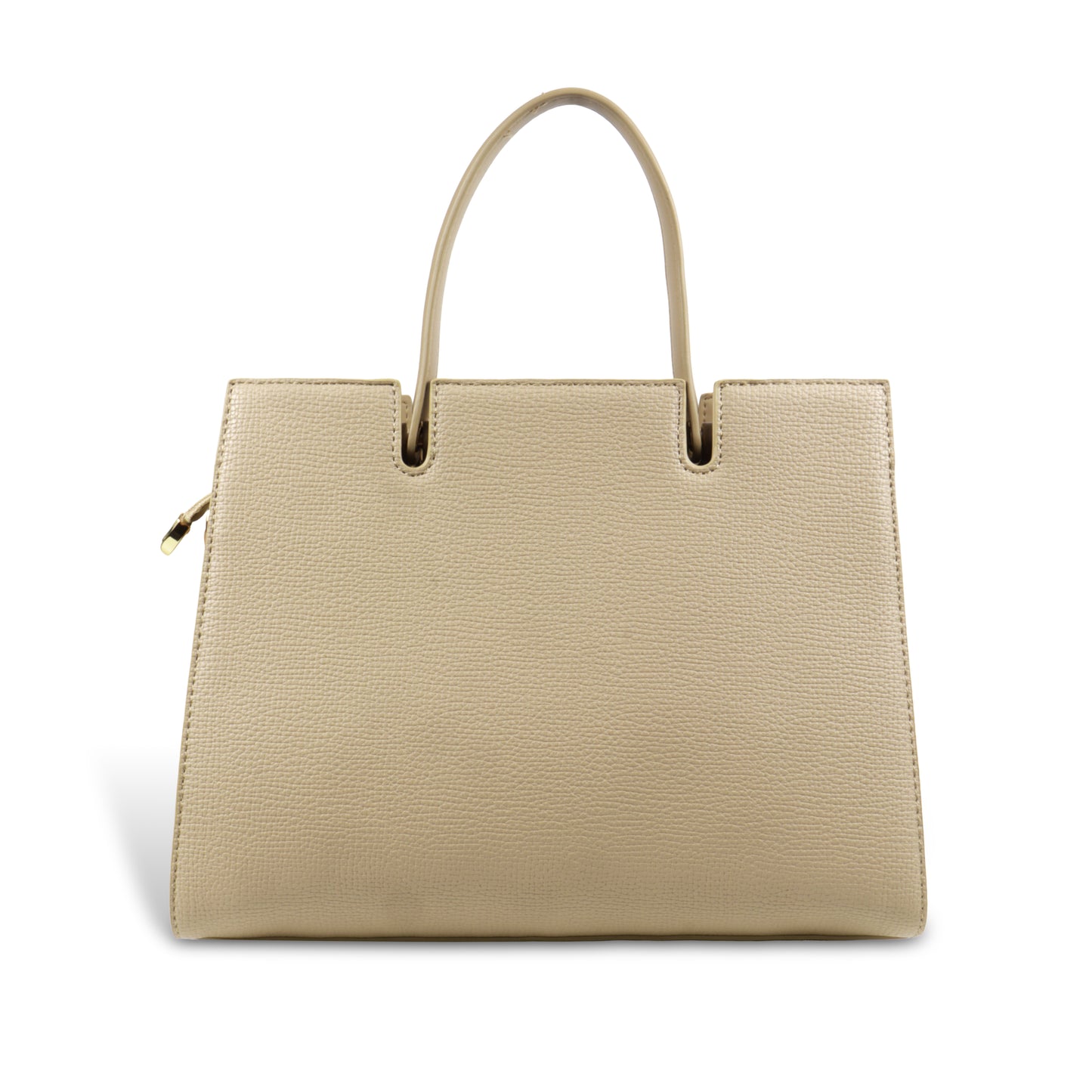 Magnolia Women’s Handbag – 9.5L Spacious Faux Leather Tote in Gold